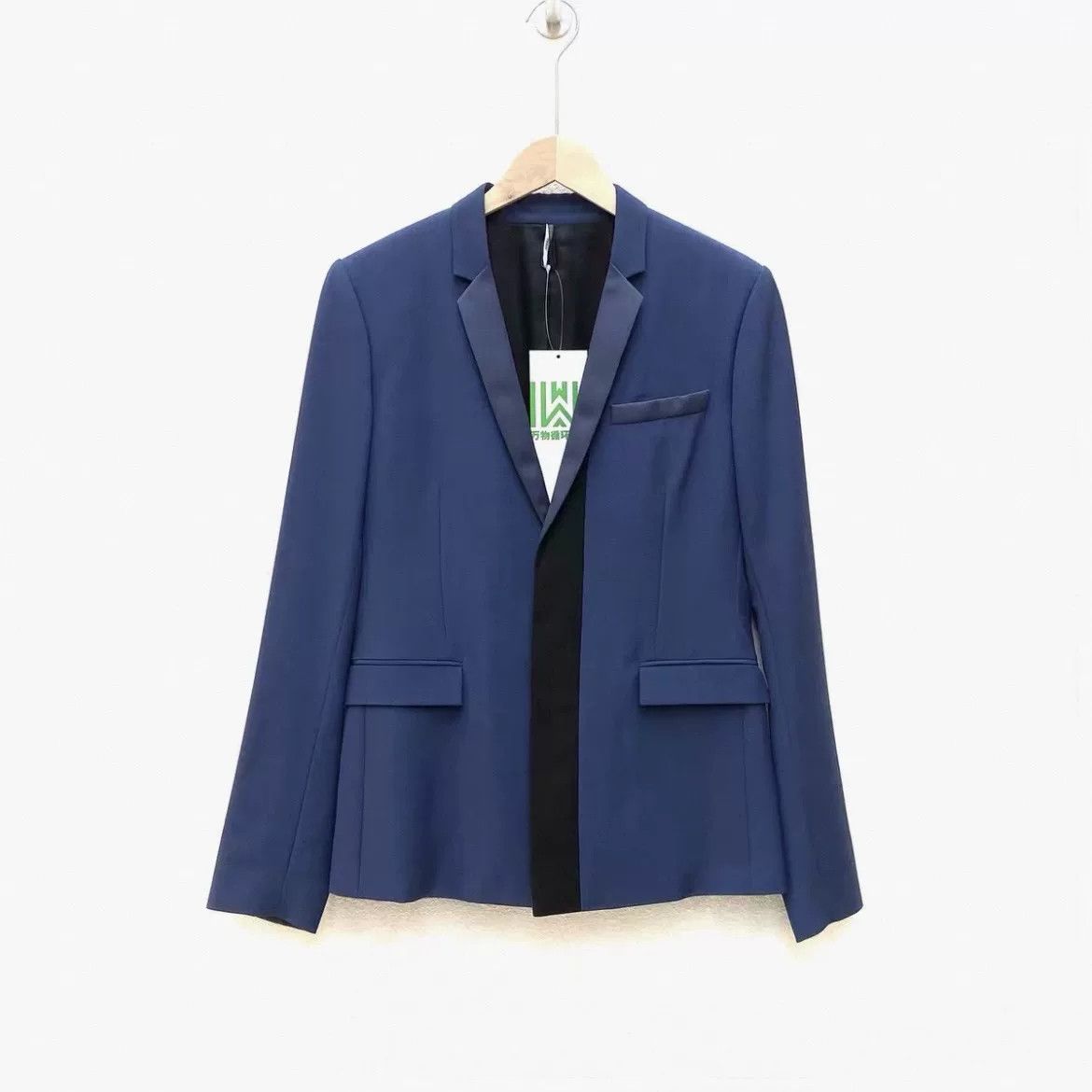 Dior Runway Blue Paneled Blazer