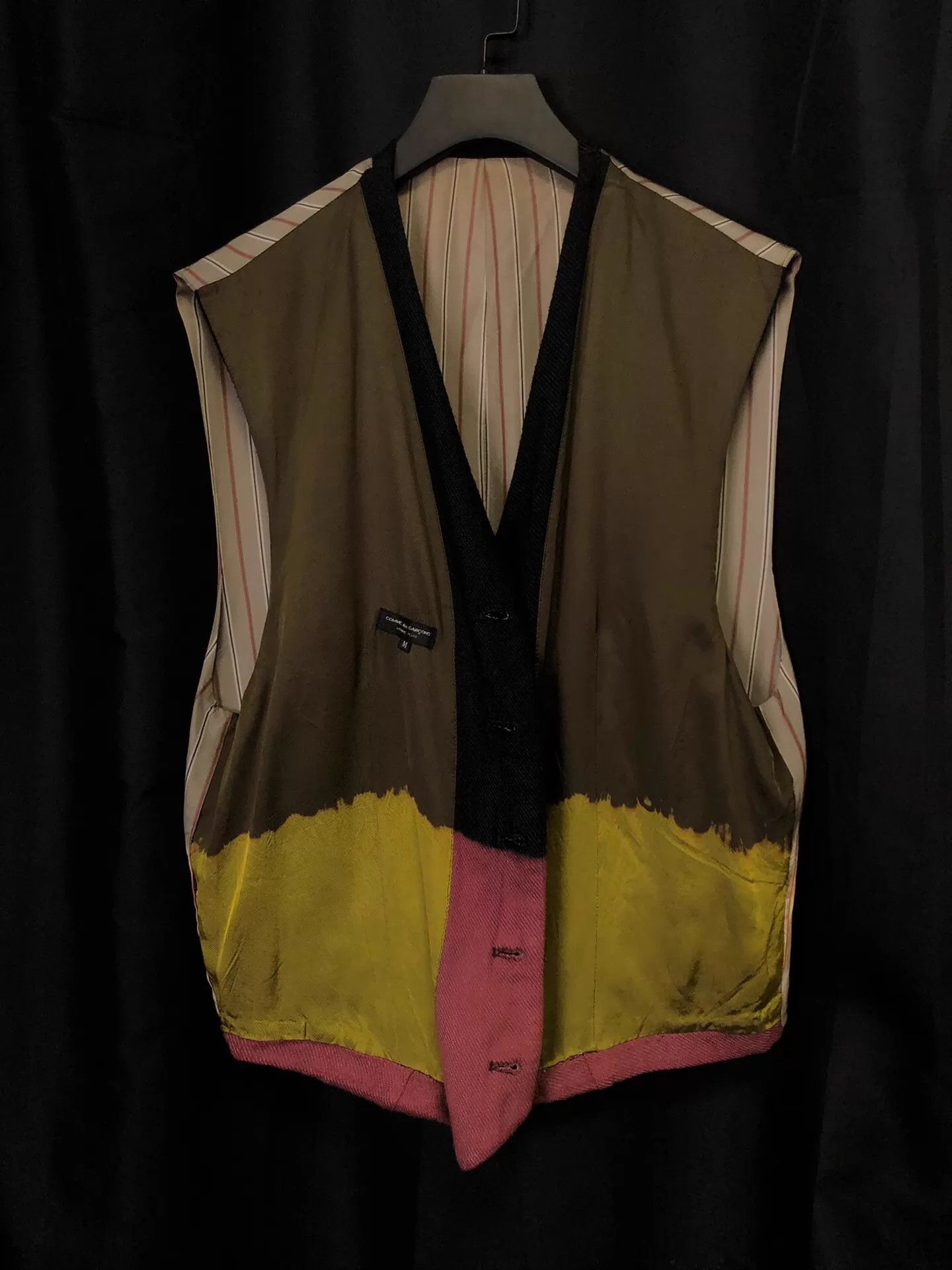 Comme des Garcons Comme des Garçons 1993AW Vintage Bleached Unisex Vest Size US M / EU 48-50 / 2 - 1 Thumbnail
