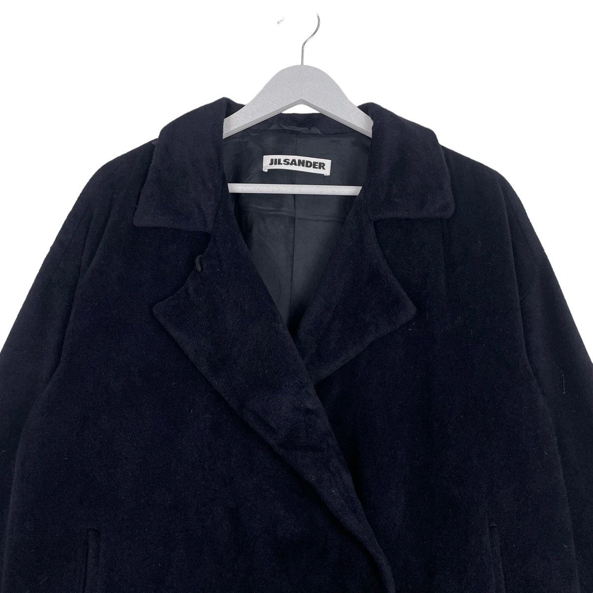 Jil Sander × Raf Simons 💥JIL SANDER BLACK COAT SINGLE BUTTON JACKET Size US M / EU 48-50 / 2 - 2 Thumbnail