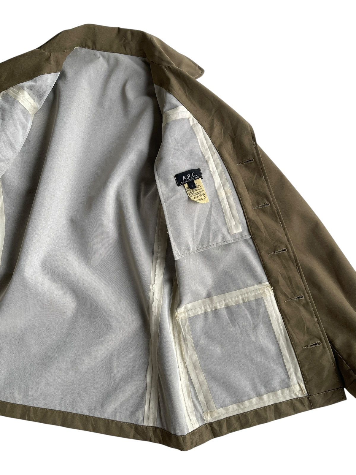 A.P.C. A.P.C Polyester Rain Jacket Size S / US 4 / IT 40 - 10 Thumbnail