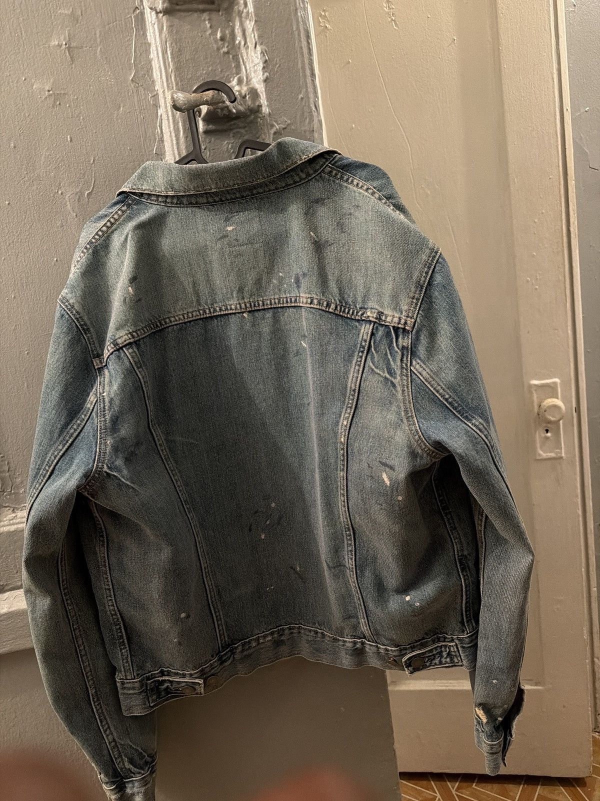 Polo Ralph Lauren Polo Ralph Lauren Paint Splatter Trucker Jacket Size US L / EU 52-54 / 3 - 2 Thumbnail