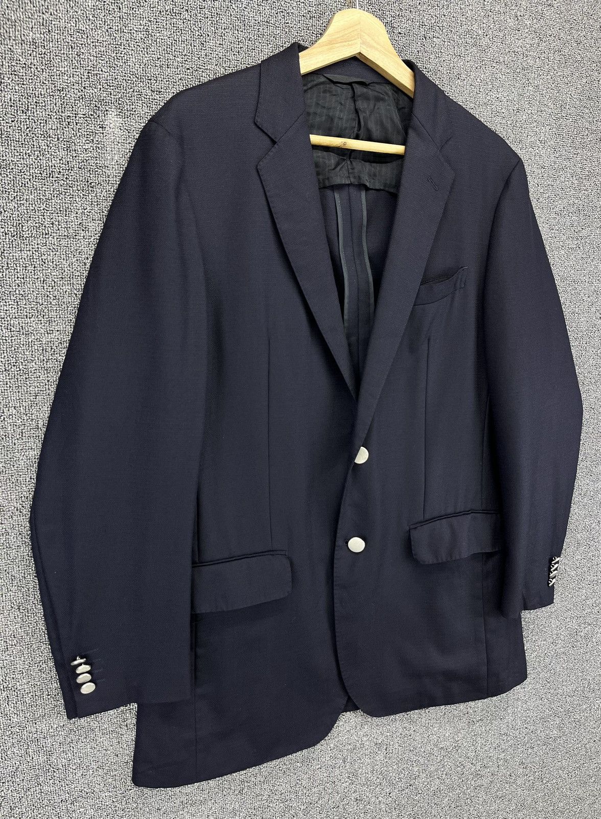Allegri Allegri Luxury Wool Blazer Coat Jacket Size L / US 10 / IT 46 - 2 Thumbnail