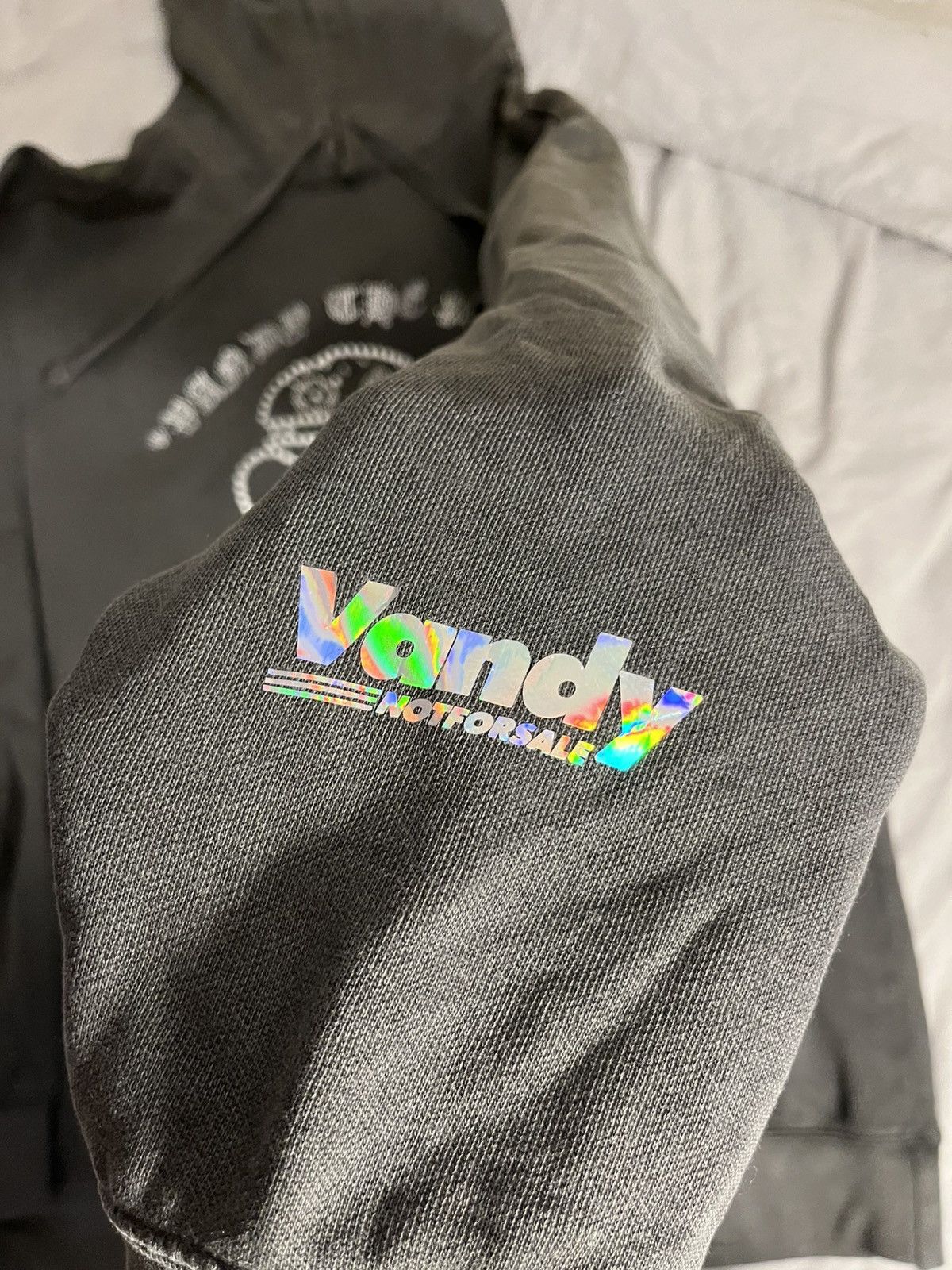 Vandy The Pink Vandy the pink rhinestone burger hoodie gray Size US L / EU 52-54 / 3 - 3 Thumbnail