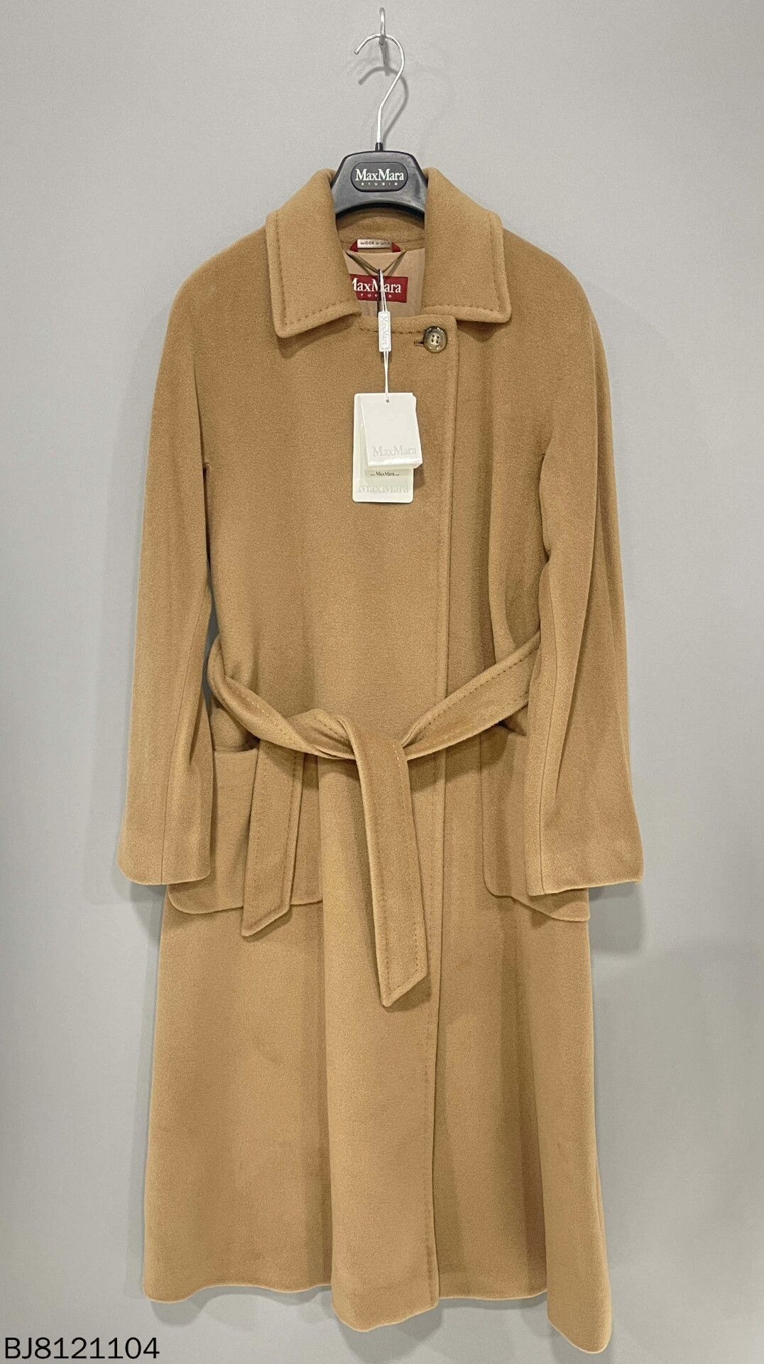 beige wool coat by MaxMara