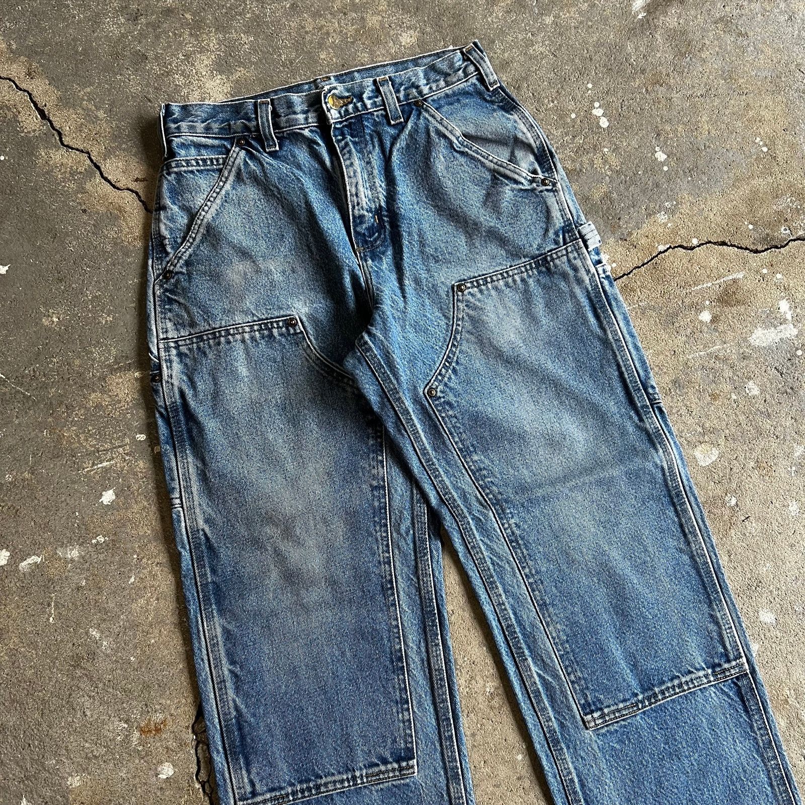 Carhartt × Vintage Carhartt double knee work wear carpenter pants Size US 28 / EU 44 - 2 Thumbnail