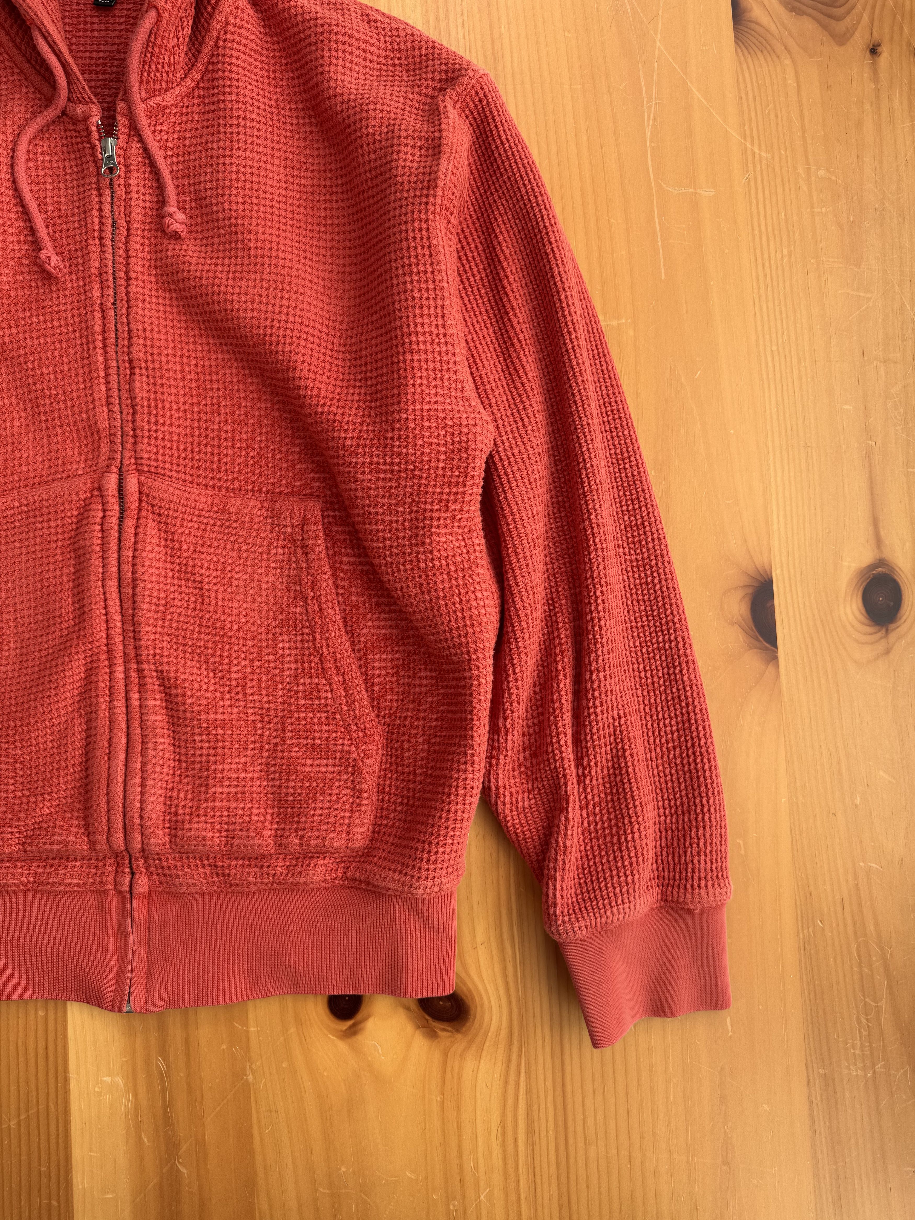 Stussy Stussy Double Layer Waffle Hoodie WORK Size US L / EU 52-54 / 3 - 2 Thumbnail
