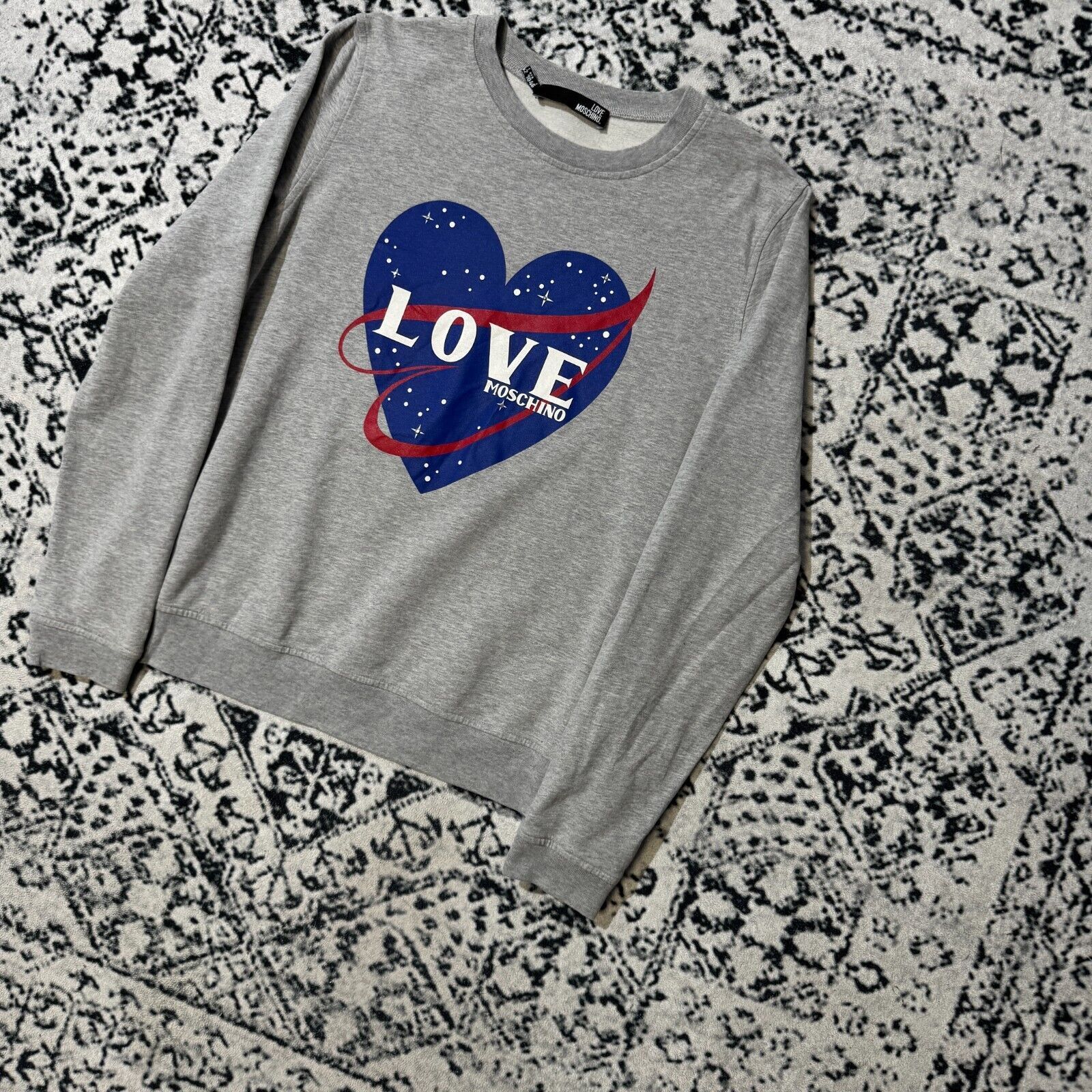 Vintage Vintage Unisex Gray Cotton Crewneck Size S NASA Y2K 90s Size US S / EU 44-46 / 1 - 2 Thumbnail