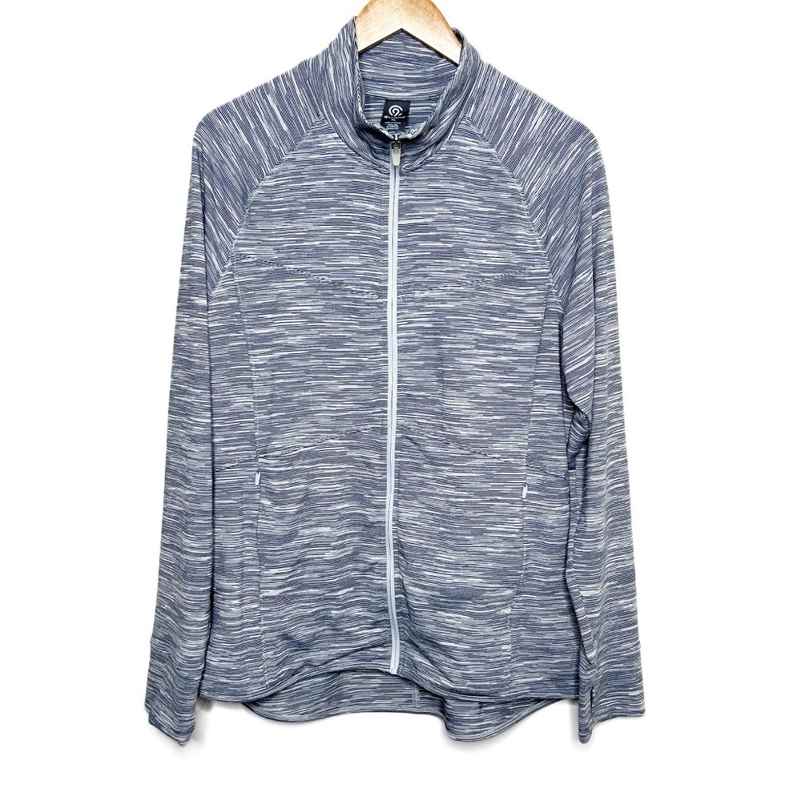 Champion Champion Women's Heather Grey Full Zip Athletic Jacket Size XL / US 12-14 / IT 48-50 - 1 Thumbnail