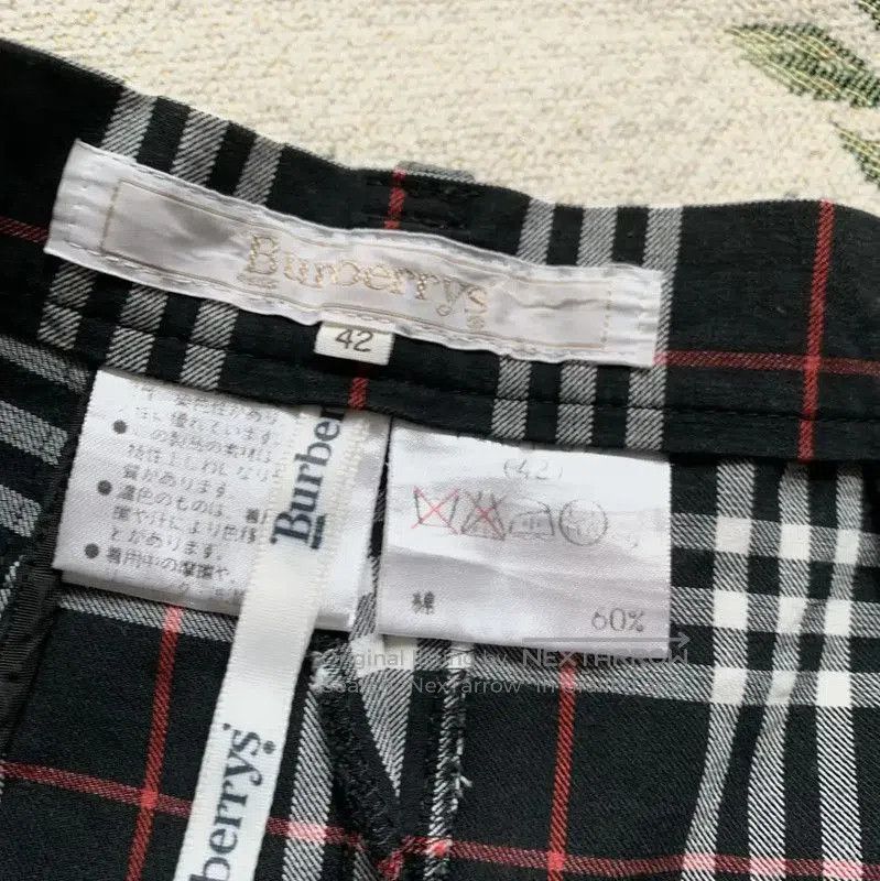 Burberry Burberry Colorful Cotton Check Relaxed Pants. Size 31" - 7 Thumbnail