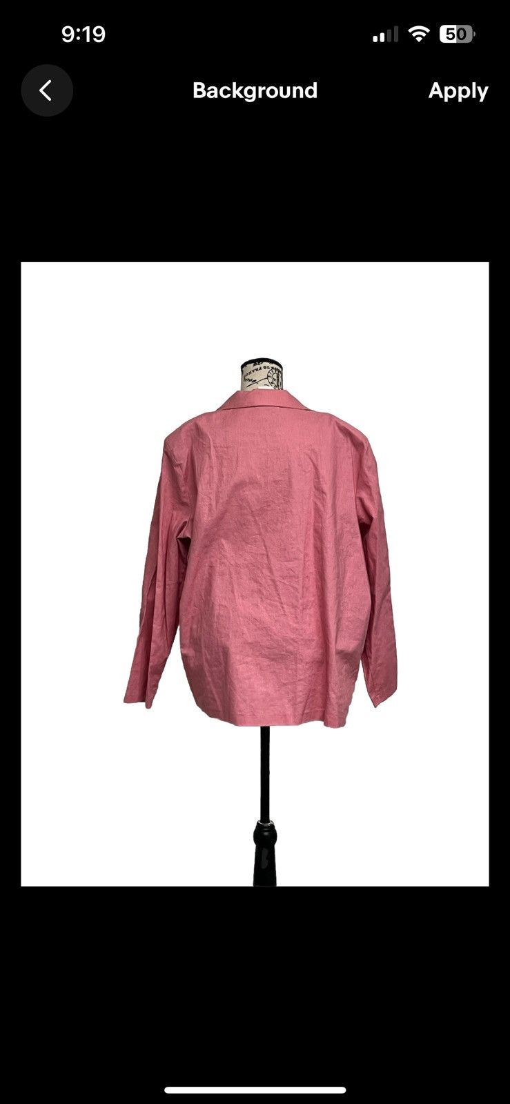 Vintage Blair Boutique Vtg Single Breasted Blazer Pink linen XL Size XL / US 12-14 / IT 48-50 - 4 Thumbnail