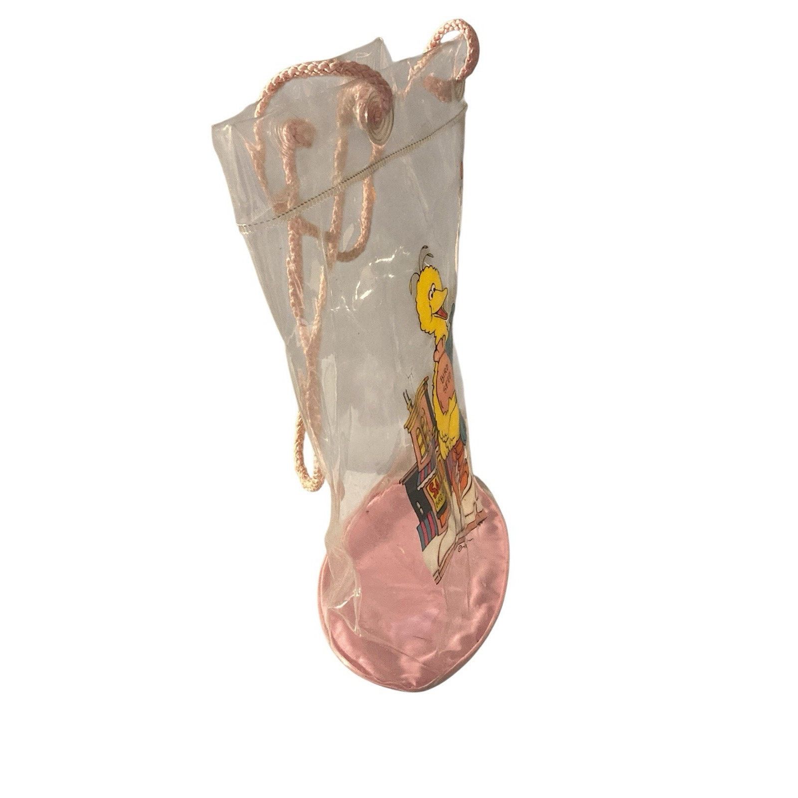 Other Rare! Clear Big Bird Bird Seed Bag Purse 10” L 8” W Size ONE SIZE - 4 Thumbnail