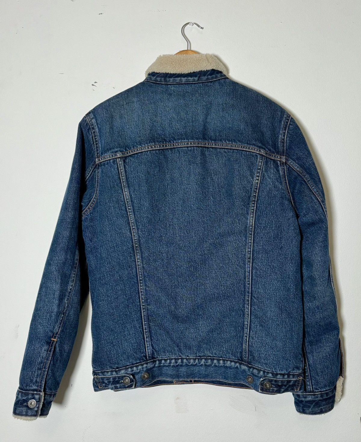Levi's Made & Crafted Shearling denim jacket Size US M / EU 48-50 / 2 - 2 Thumbnail