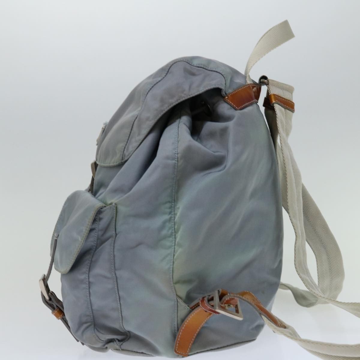 Prada PRADA Backpack Nylon Light Blue Size ONE SIZE - 5 Thumbnail