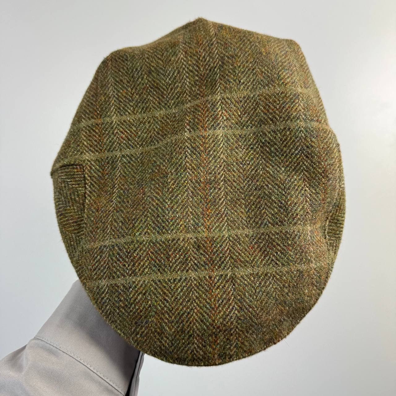 Barbour Barbour Tweed Flat Cap Wool Brown Size 7 1/8 Size ONE SIZE - 2 Thumbnail