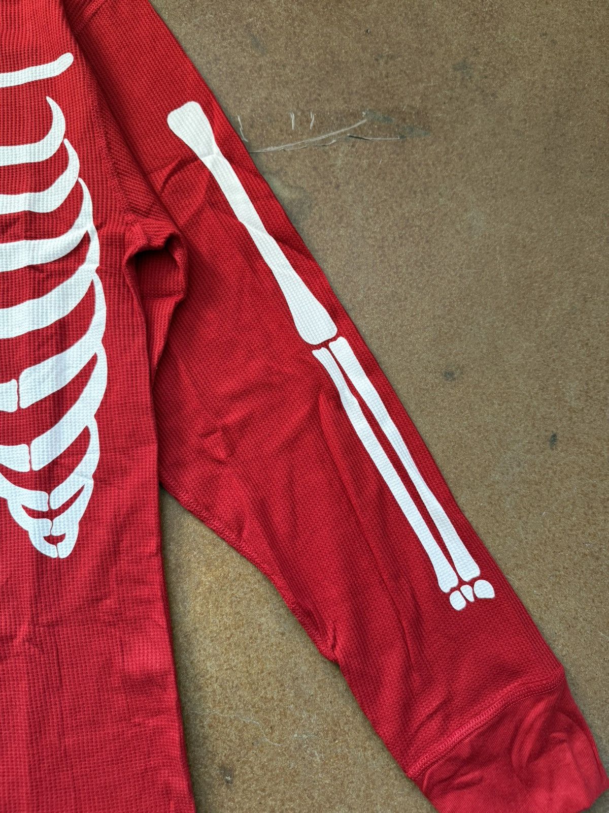 Hanes × Supreme Supreme x Hanes Bone Skeleton Thermal Red Large Size US L / EU 52-54 / 3 - 6 Thumbnail