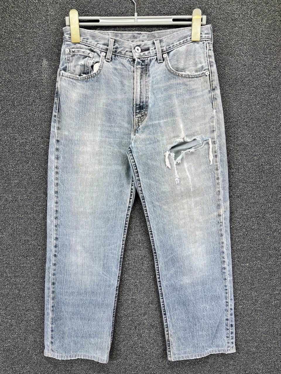 Levi's Vintage 90s Levi's Trashed Jeans Denim Pants Size US 31 - 1 Thumbnail