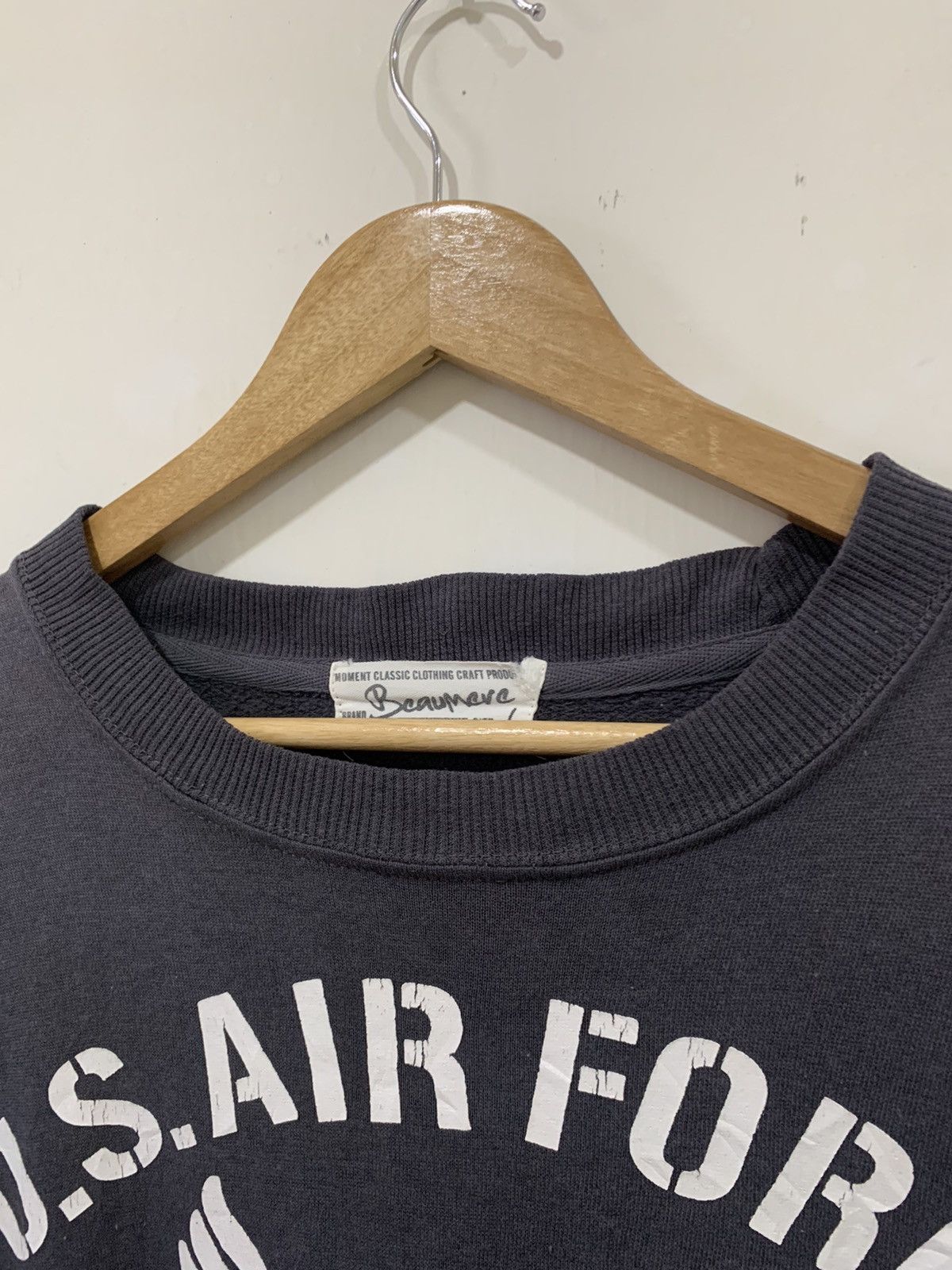 Japanese Brand Rare US AIR FORCE Sweatshirt Size US L / EU 52-54 / 3 - 7 Thumbnail
