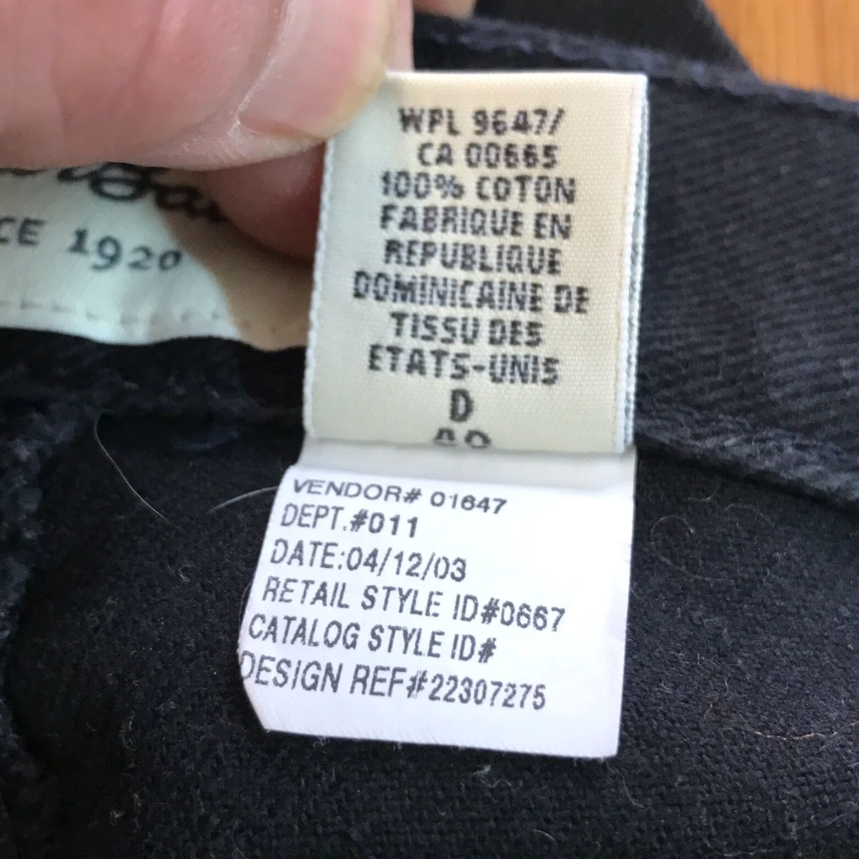 Eddie Bauer Eddie Bauer Womens Straight Mid Rise Stretch Black Denim Capri Jeans Size 10 Size 32" / US 10 / IT 46 - 6 Thumbnail