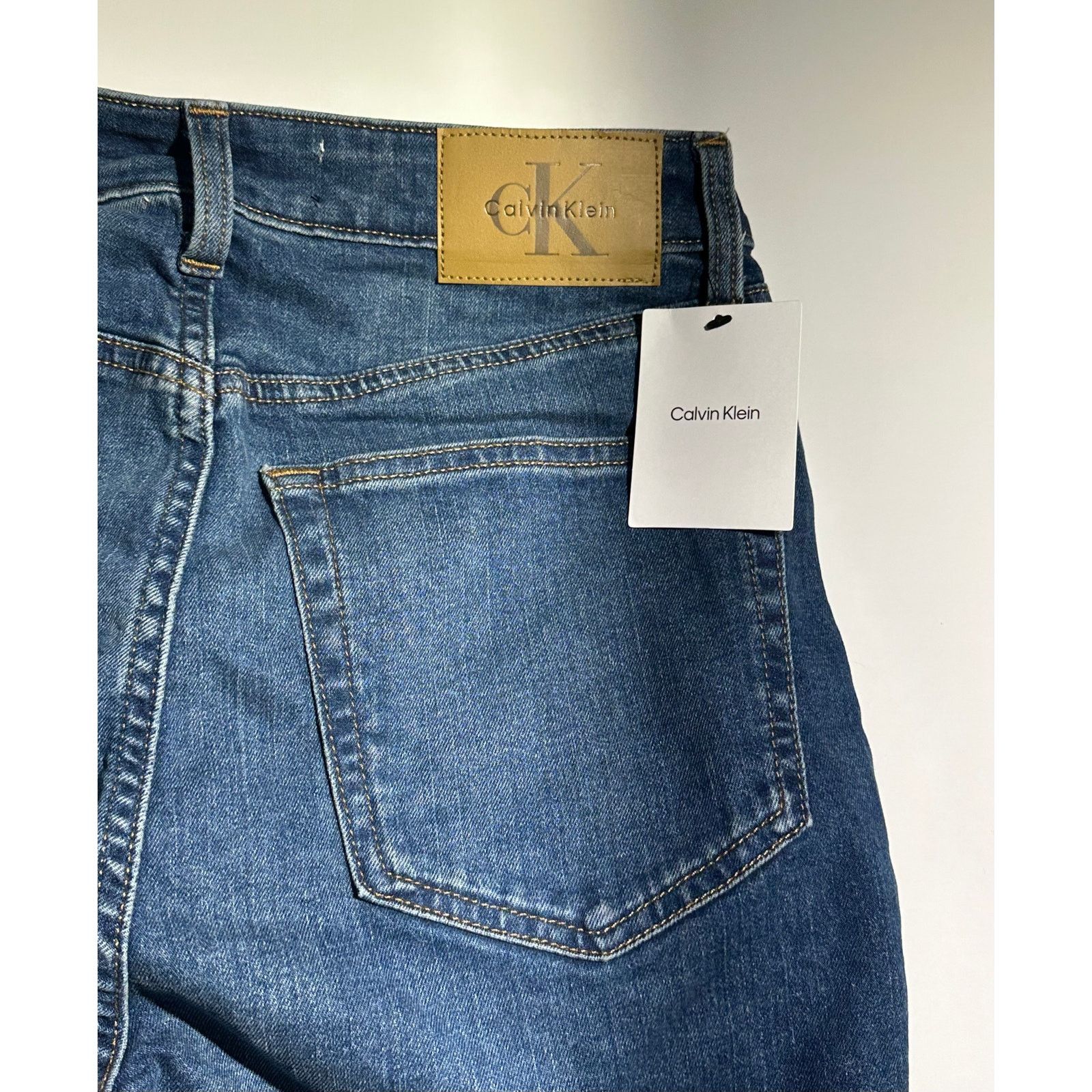 Calvin Klein NavyBlue Calvin Klein Jeans NWT Size29 HighRise skinny Ankle Size 29" - 10 Thumbnail