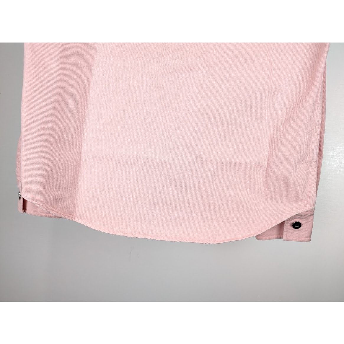 Bottega Veneta o1rshd1 Washed Colorured Denim Shirt in Camelia Size US M / EU 48-50 / 2 - 12 Thumbnail