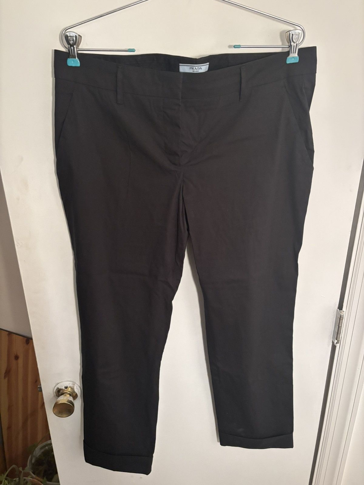 Prada Prada milano pants sz 46 IT Size 32" / US 10 / IT 46 - 1 Thumbnail