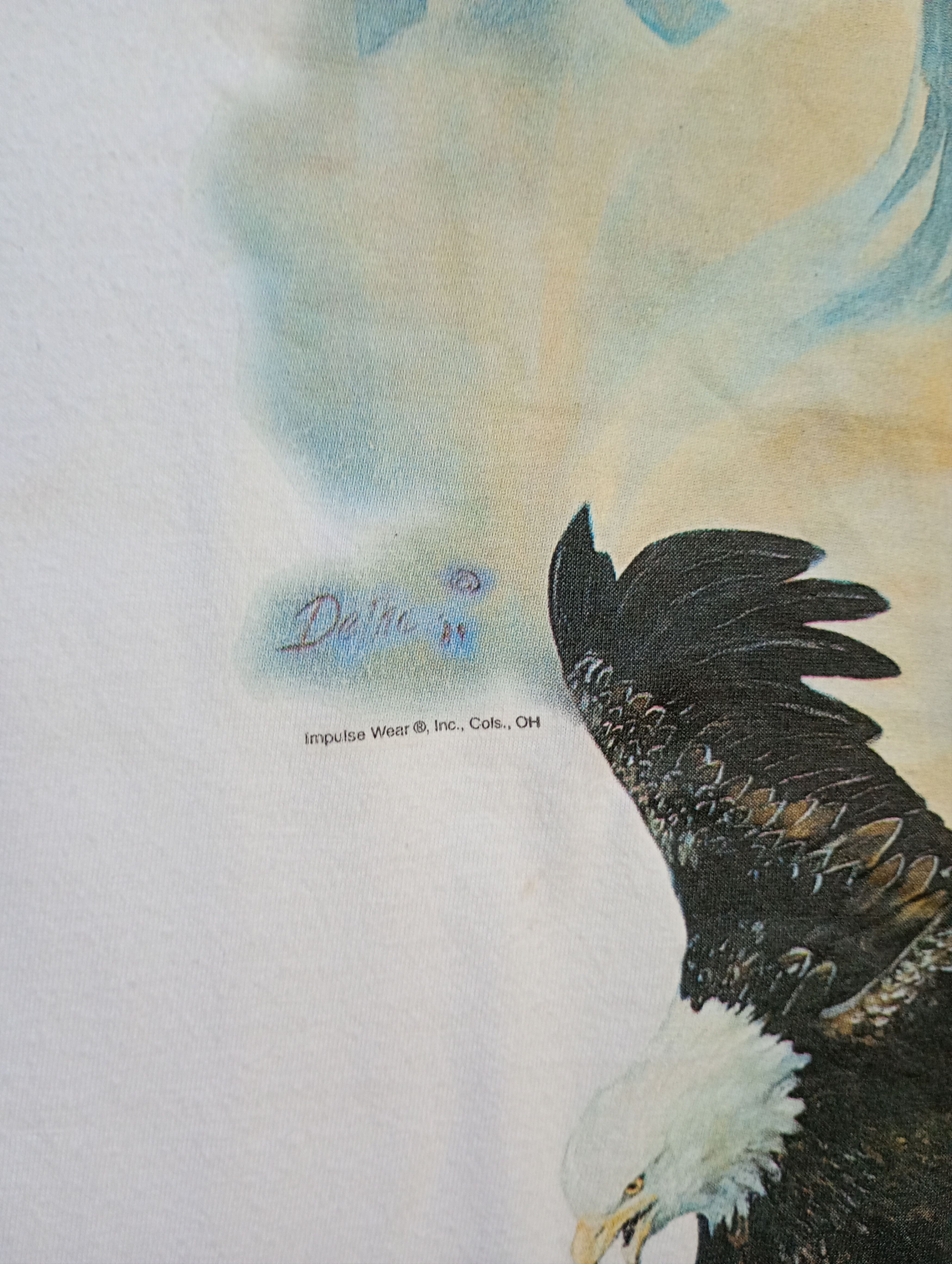 Vintage Jt's Detha Heart Of The Eagle 1989 T-Shirt Size US L / EU 52-54 / 3 - 9 Thumbnail