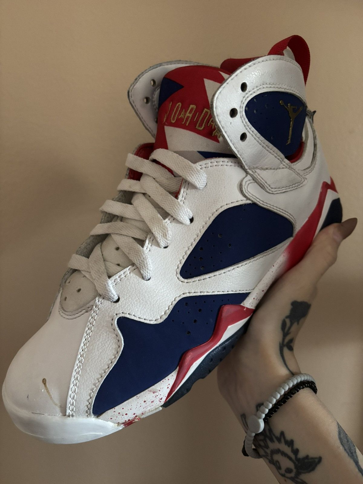 Jordan Brand Air Jordan 7 Retro BG 'Tinker Alternate' Size US 5.5 / EU 38 - 1 Thumbnail