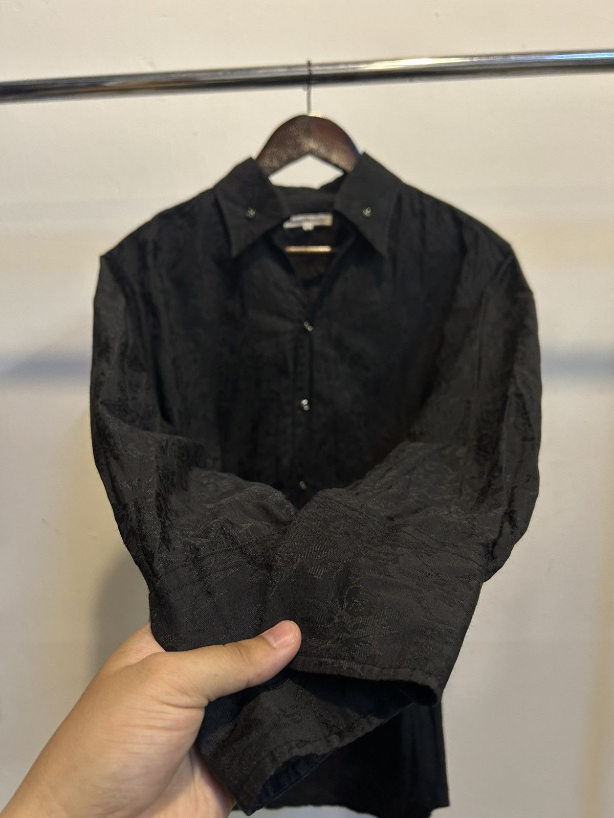 If Six Was Nine Gothic Punk Button Up Diamond Semanticdesign Size US L / EU 52-54 / 3 - 2 Thumbnail