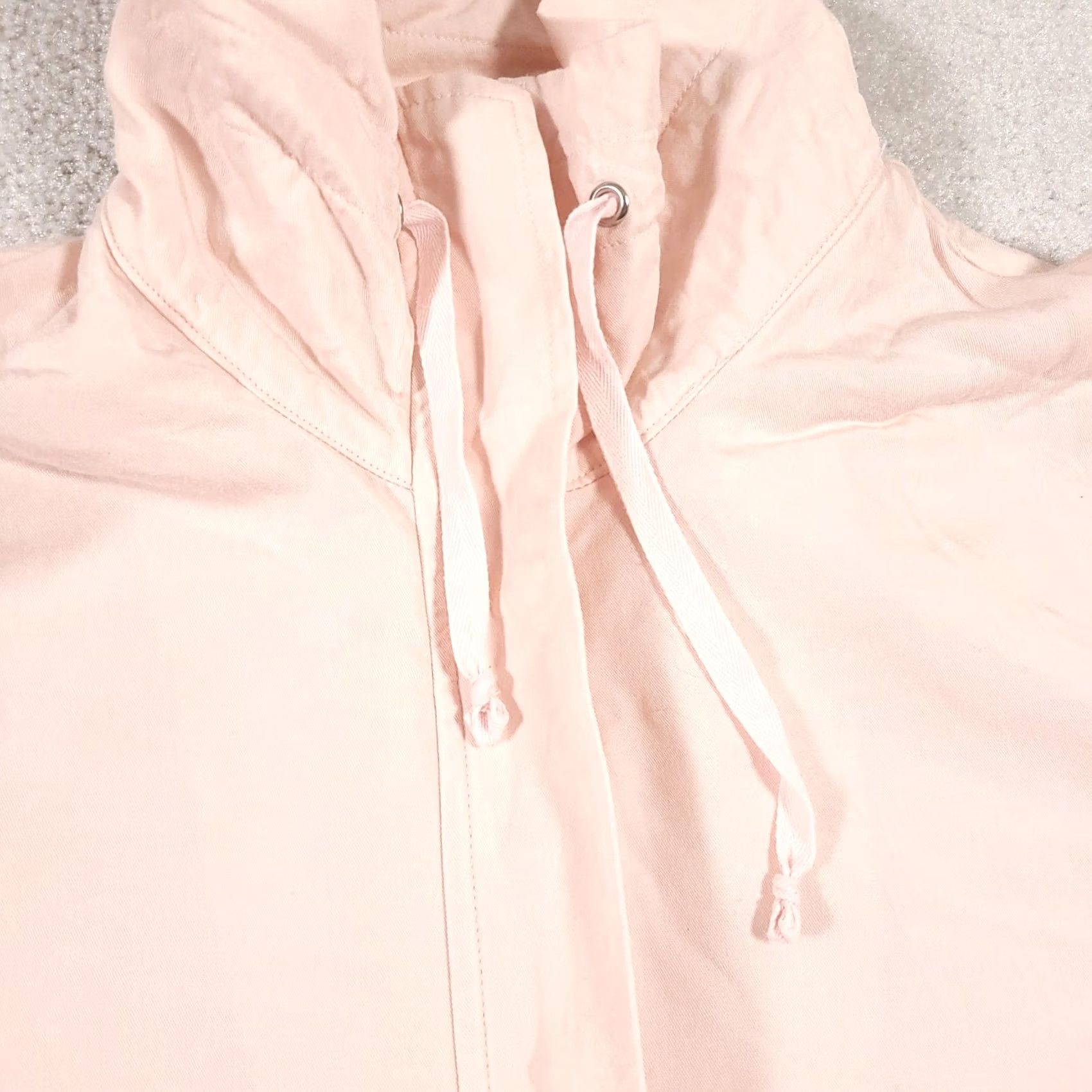 Vintage Christopher & Banks Jacket Women's Medium Full Zip Pockets Pink Tencel Jacket Size M / US 6-8 / IT 42-44 - 4 Thumbnail