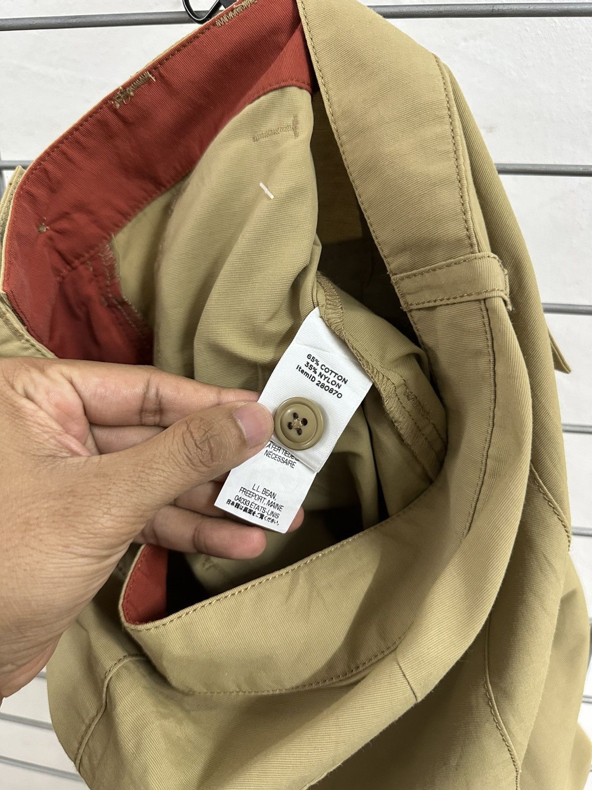 L.L. Bean Rare And Beautiful LL Bean Multi Pocket Fatigue Baker Shorts Size US 30 / EU 46 - 11 Thumbnail