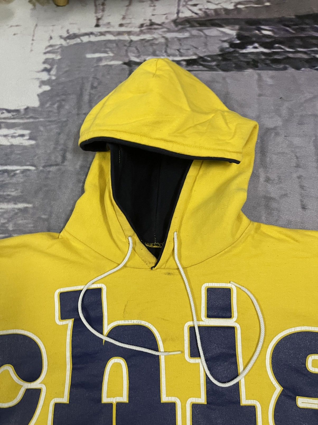 Vintage 90s THE UNIVERSITY OF MICHIGAN PULLOVER SPELLOYT DESIGN Size US L / EU 52-54 / 3 - 8 Thumbnail