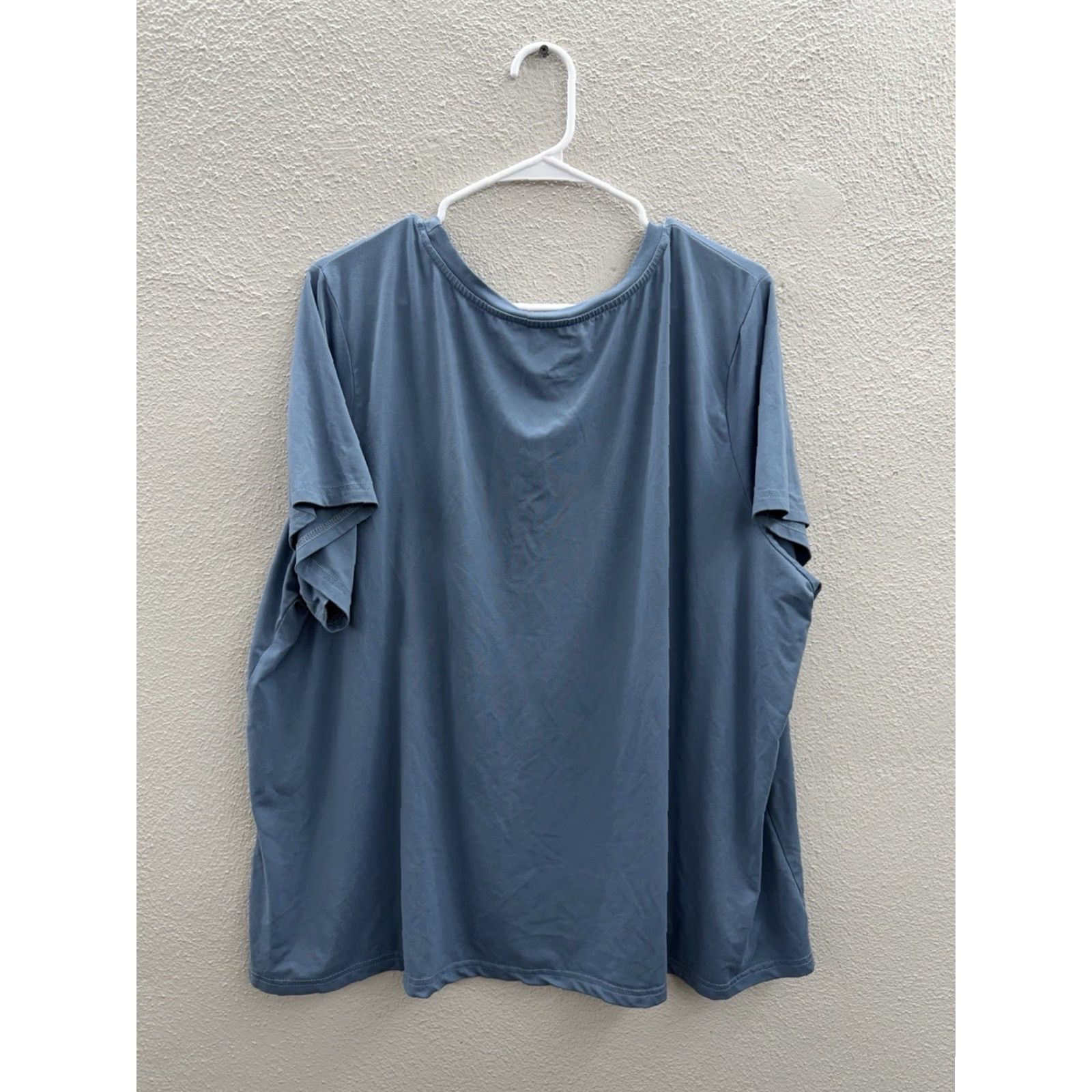 Shein SHEIN Shirt Blue All Is Whale Short Sleeve 4XL Womens Plus Size Casual/Workwear Womens Shirt - 4XL Blue All Is Whale Short Sleeve Size XXL / US 16-18 / IT 52-54 - 5 Thumbnail