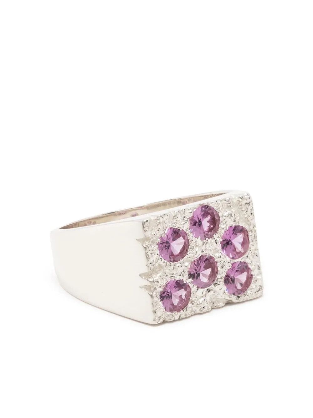 Bleue Burnham o1mle0325 Size: R / Unisex Rose Garden Signet Ring Size ONE SIZE - 1 Thumbnail