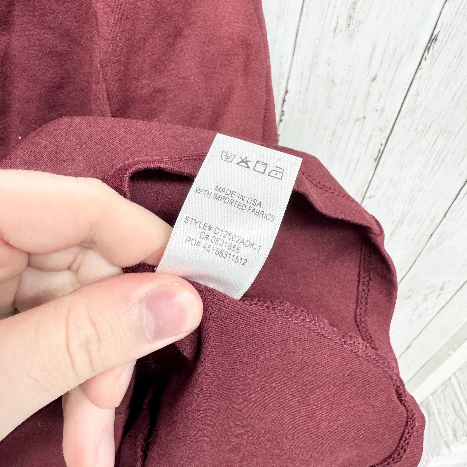 Other Lulus Dress Size Medium Short Sleeve Mini Zip Back Maroon Size M / US 6-8 / IT 42-44 - 7 Thumbnail