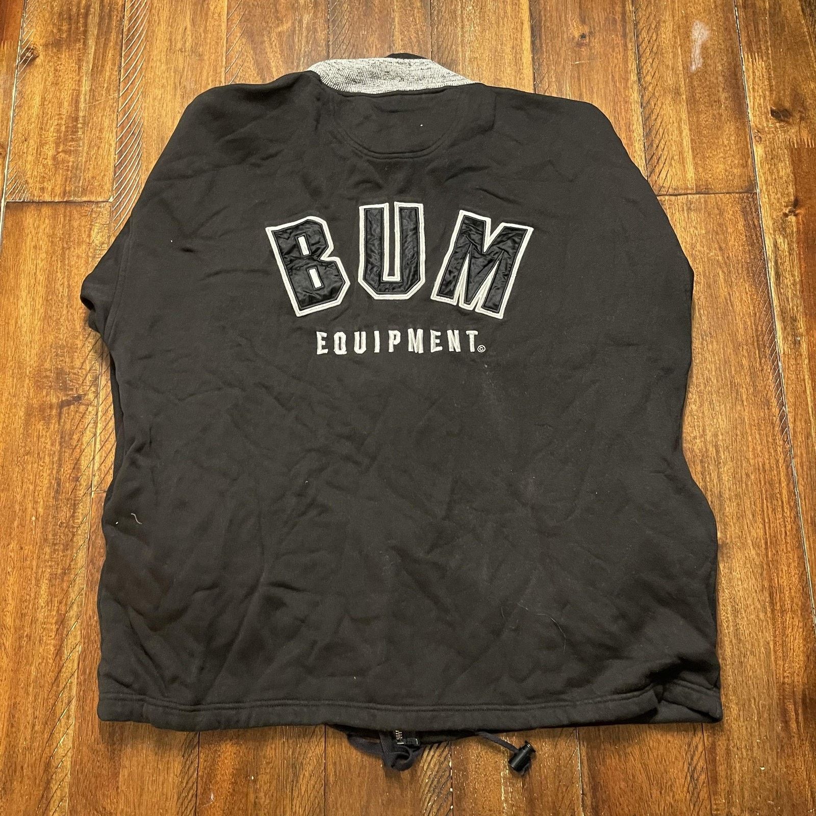 Vintage Vitg BUM Equipment Jacket L Full Zip 100% Cotton Casual 90s Size US L / EU 52-54 / 3 - 12 Thumbnail