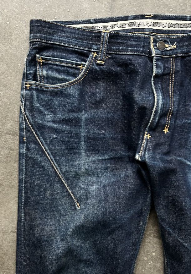 Number (N)ine Number (N)ine 07 Ripple-Wash Denim Pants Size US 41 - 6 Thumbnail