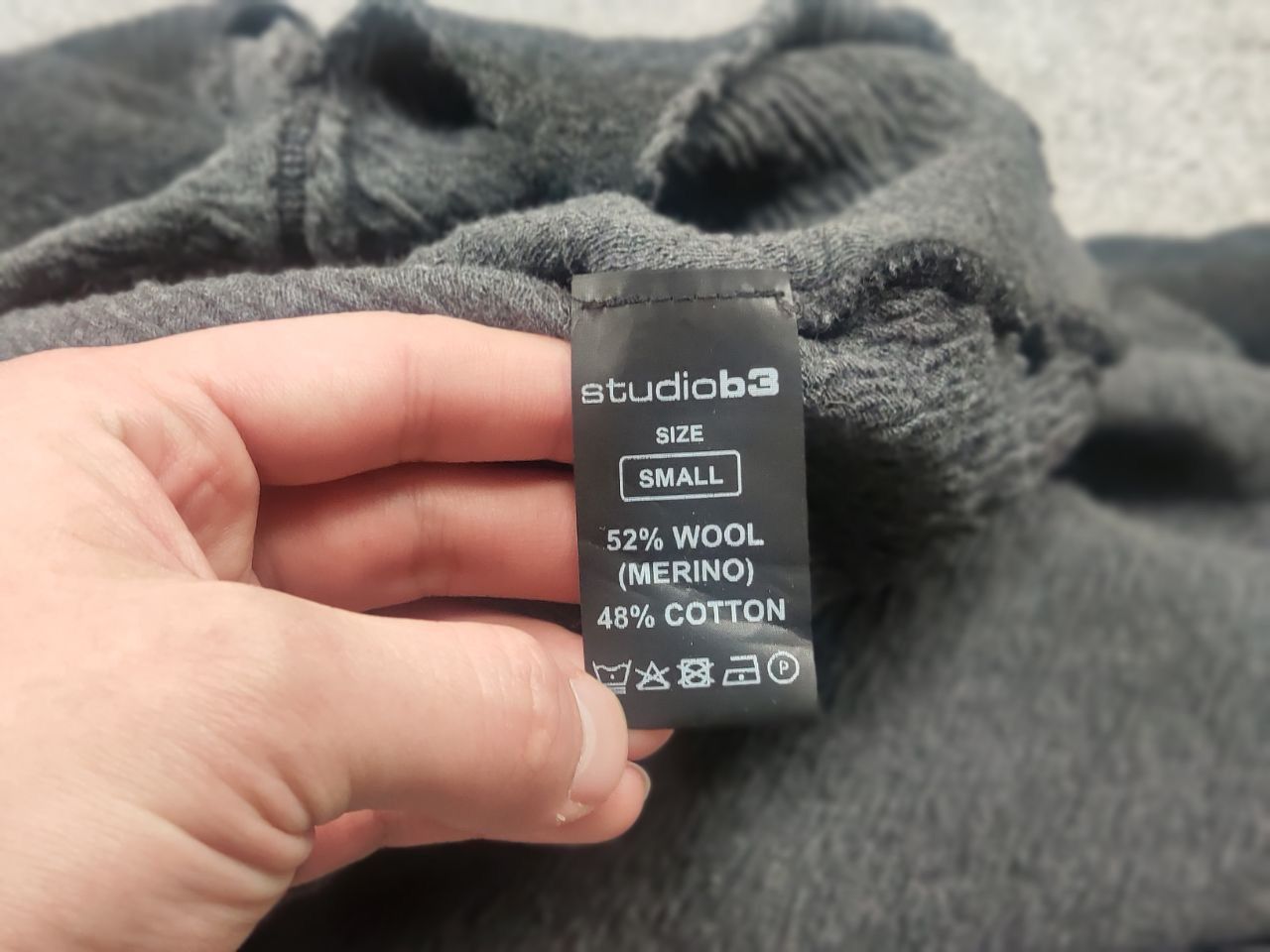 Other Studio B3 Design loose-fitting cardigan asymmetrical hem Size S / US 4 / IT 40 - 14 Thumbnail