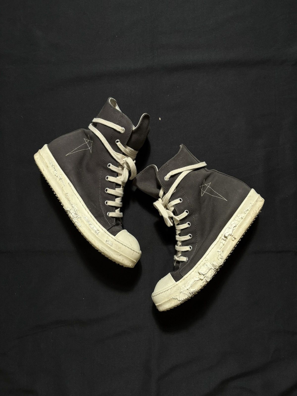 Rick Owens Drkshdw Rick Owens DRKSHDW Luxor High - size 6 Size US 6 / EU 39 - 1 Thumbnail