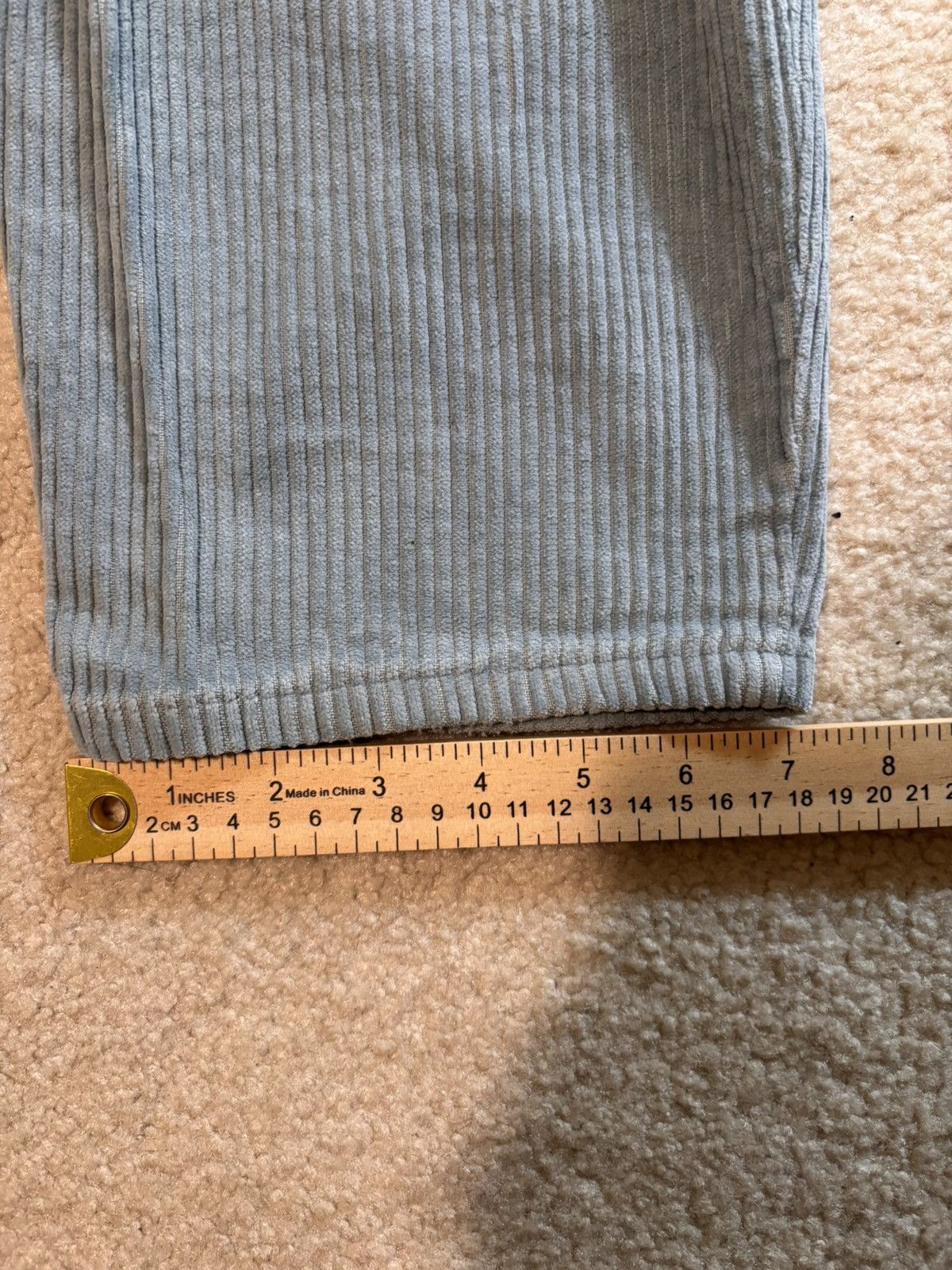Dockers Dockers Corduroy Pants Womens Size 14 Blue Cuffed Relax Fit Size 36" / US 14 / IT 50 - 8 Thumbnail