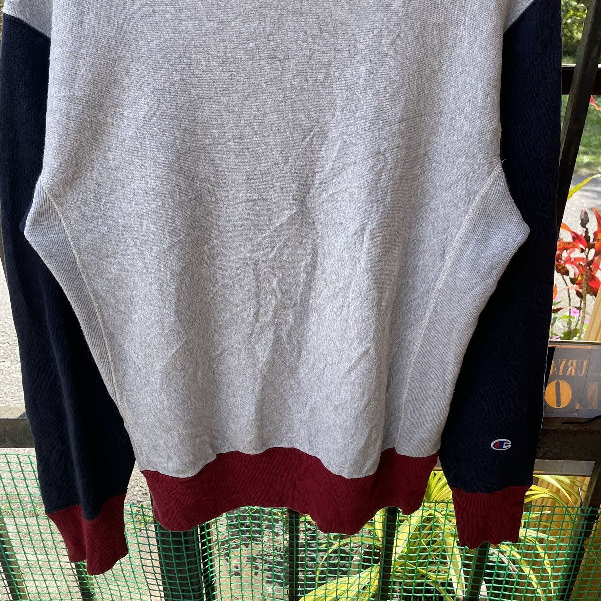 Champion × Vintage 🔥Vintage Champion Reverse Weave Tricolour Plain Sweatshirts Size US M / EU 48-50 / 2 - 5 Thumbnail