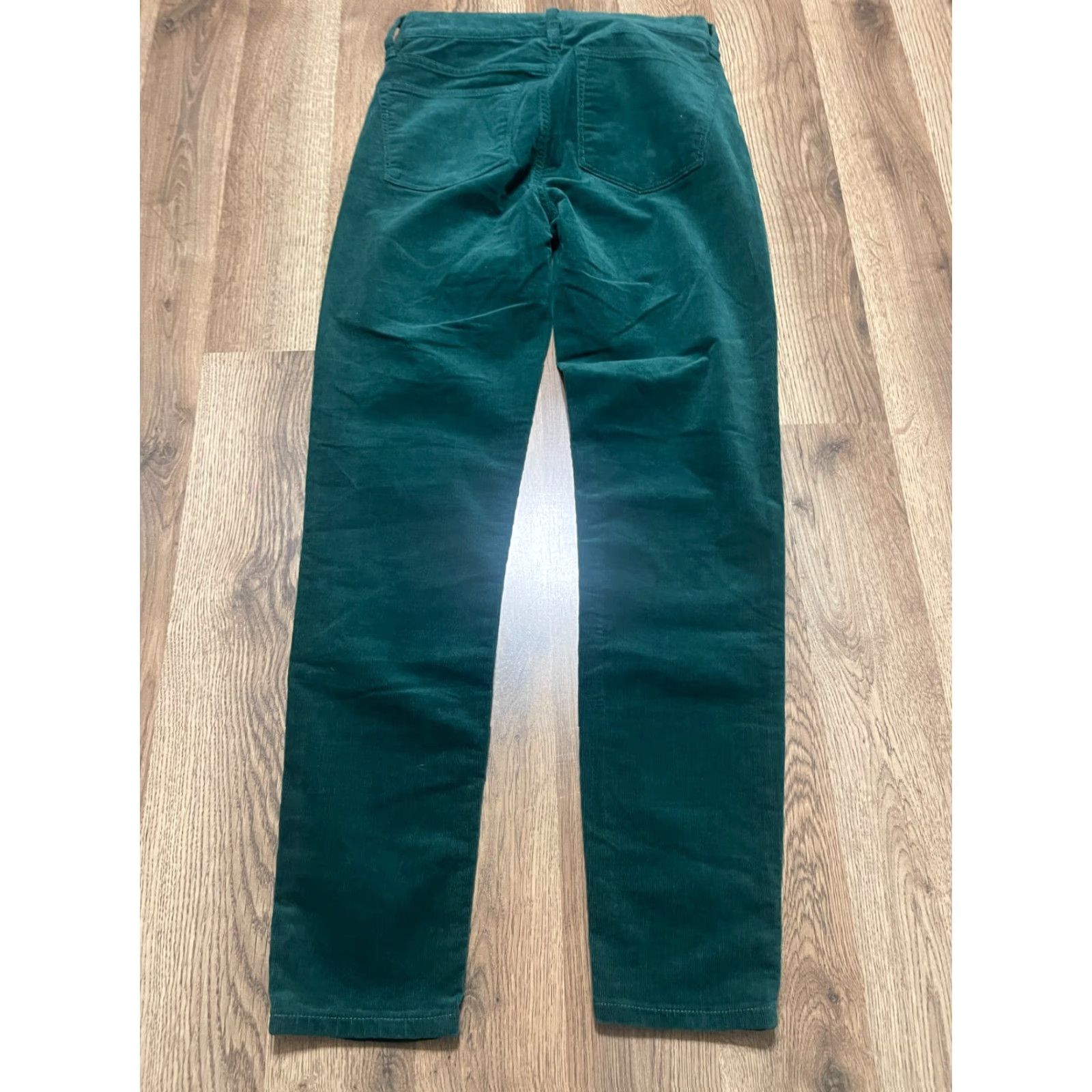 J.Crew J.CREW Pants Women Velvet Green Skinny Jeans 27 Regular Inseam 27.5 in 27 Waist 28 in - Size 27 Velvet Jeans Womens Green Skinny 27.5 in Inseam Size 27" / US 4 / IT 40 - 2 Thumbnail