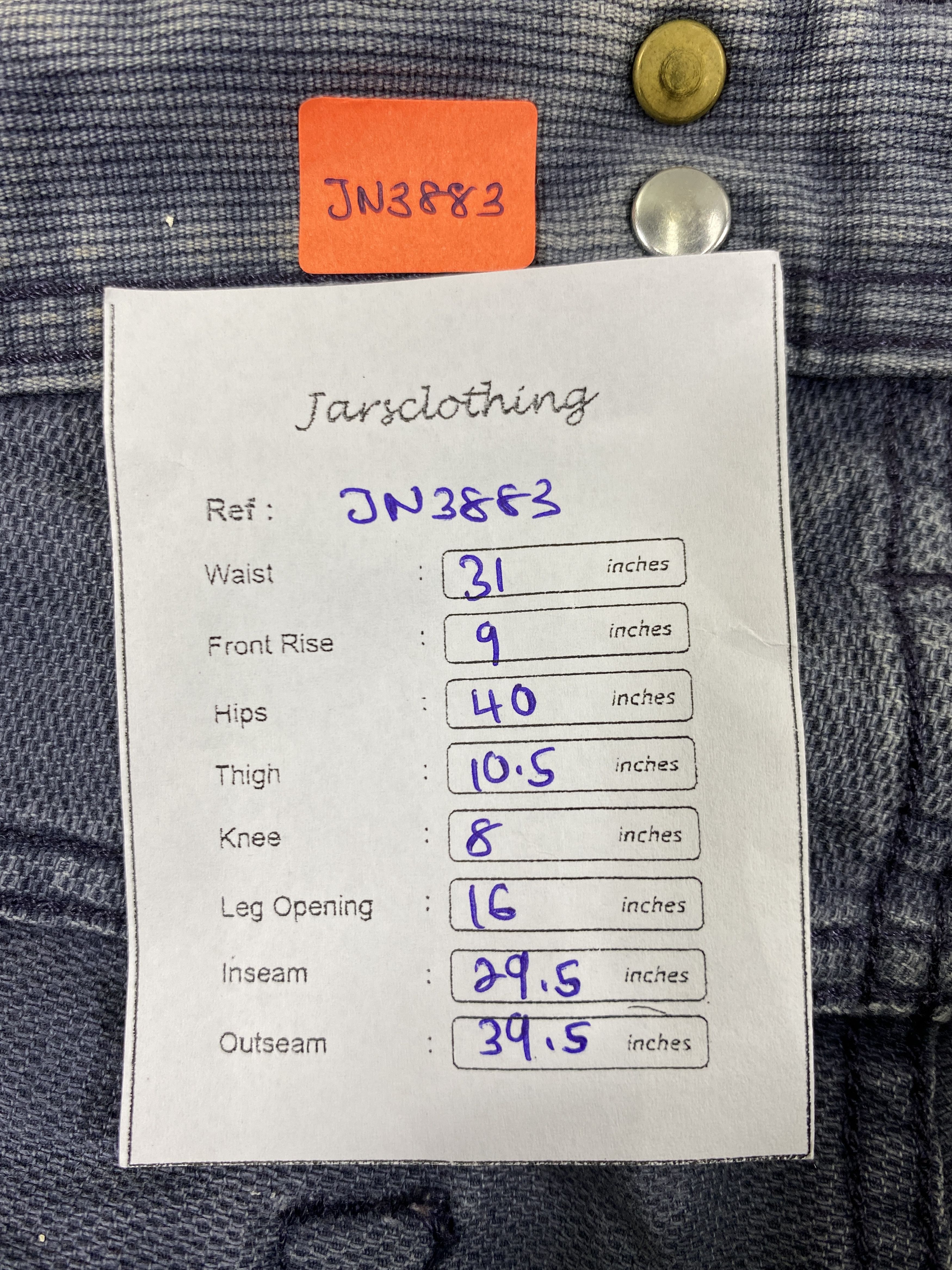 Hysteric Glamour Faded Grey Vintage Diesel Jeans 31x29.5 Denim- JN3883 Size US 31 - 8 Thumbnail