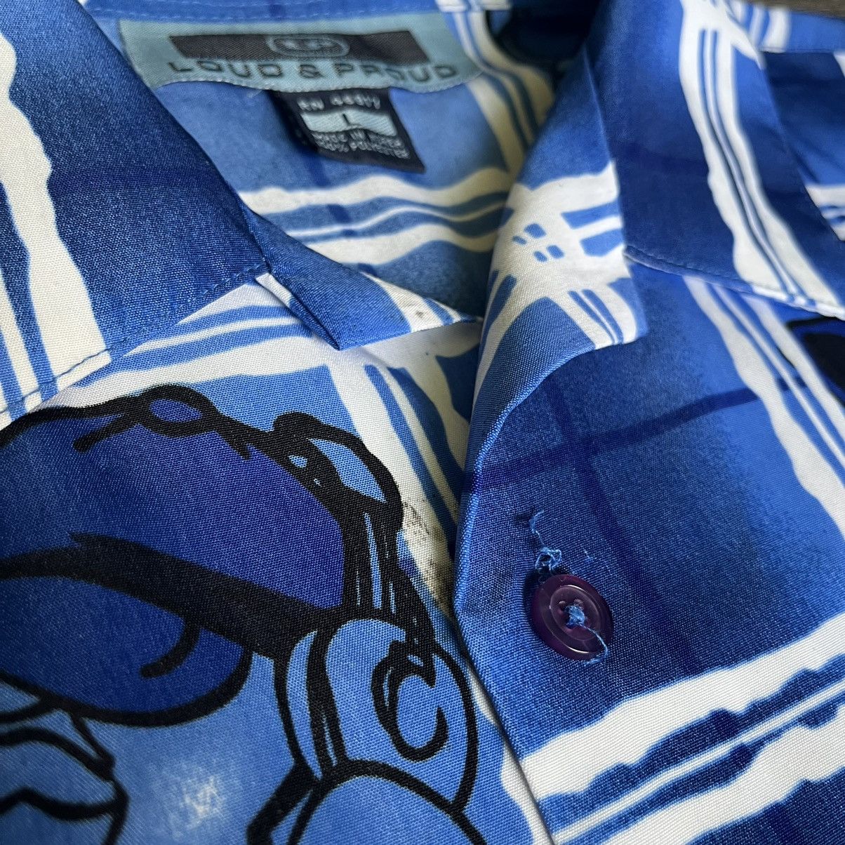 Southpole Vintage 1990s Southpole Loud & Proud Rap Print Button Shirt Size US L / EU 52-54 / 3 - 4 Thumbnail
