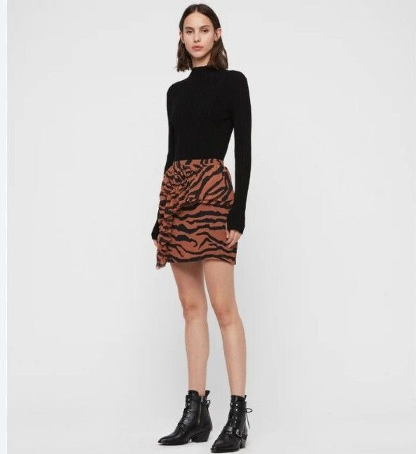 Allsaints Allsaints Zephyr Skirt Size 4 Size 27" / US 4 / IT 40 - 1 Thumbnail