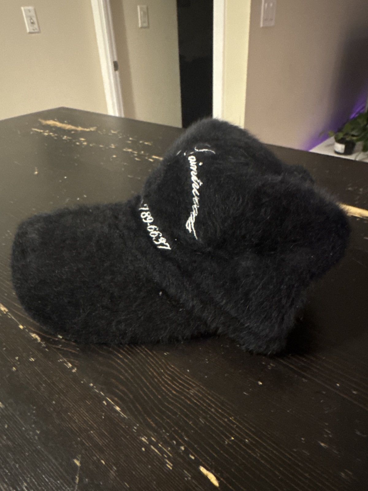 Saintwoods SAINTWOODS - Black Fur hat Size ONE SIZE - 1 Thumbnail