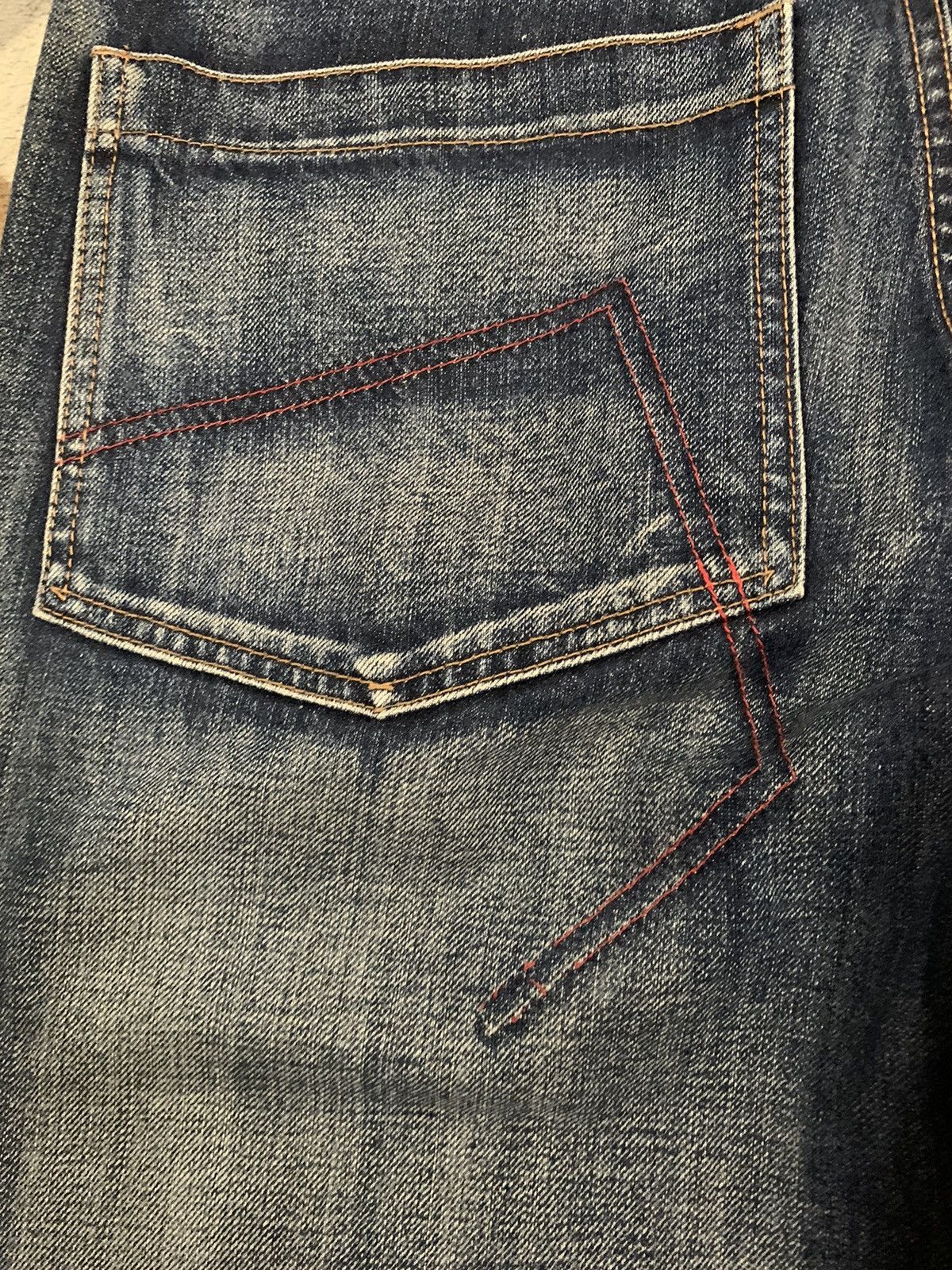 Valentino Vintage Valentino Rudy Italy Faded Baggy Bush Denim Pants Size US 33 - 14 Thumbnail