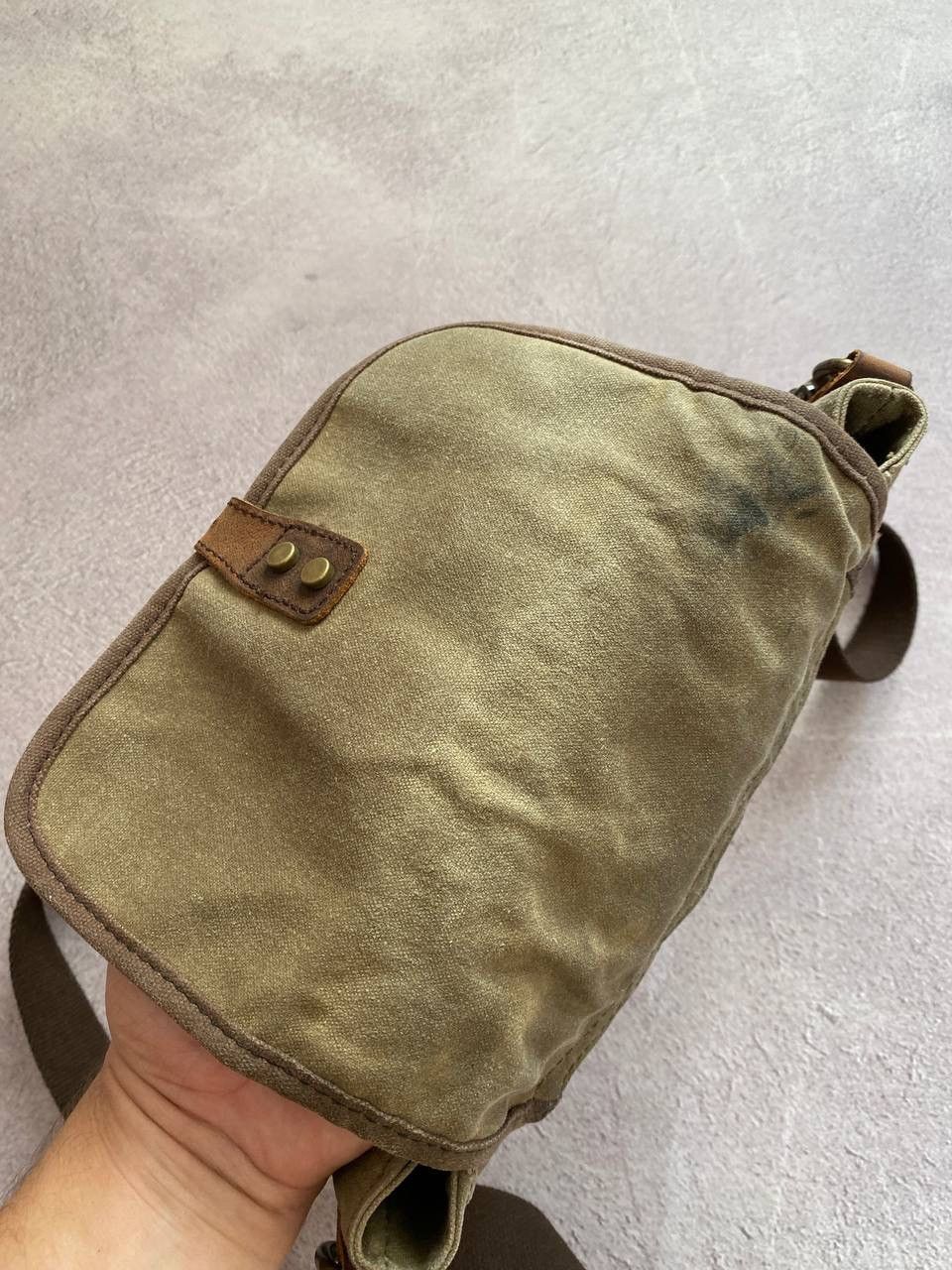 KMRii Diesel style faded vintage distressed sling bag Size ONE SIZE - 9 Thumbnail