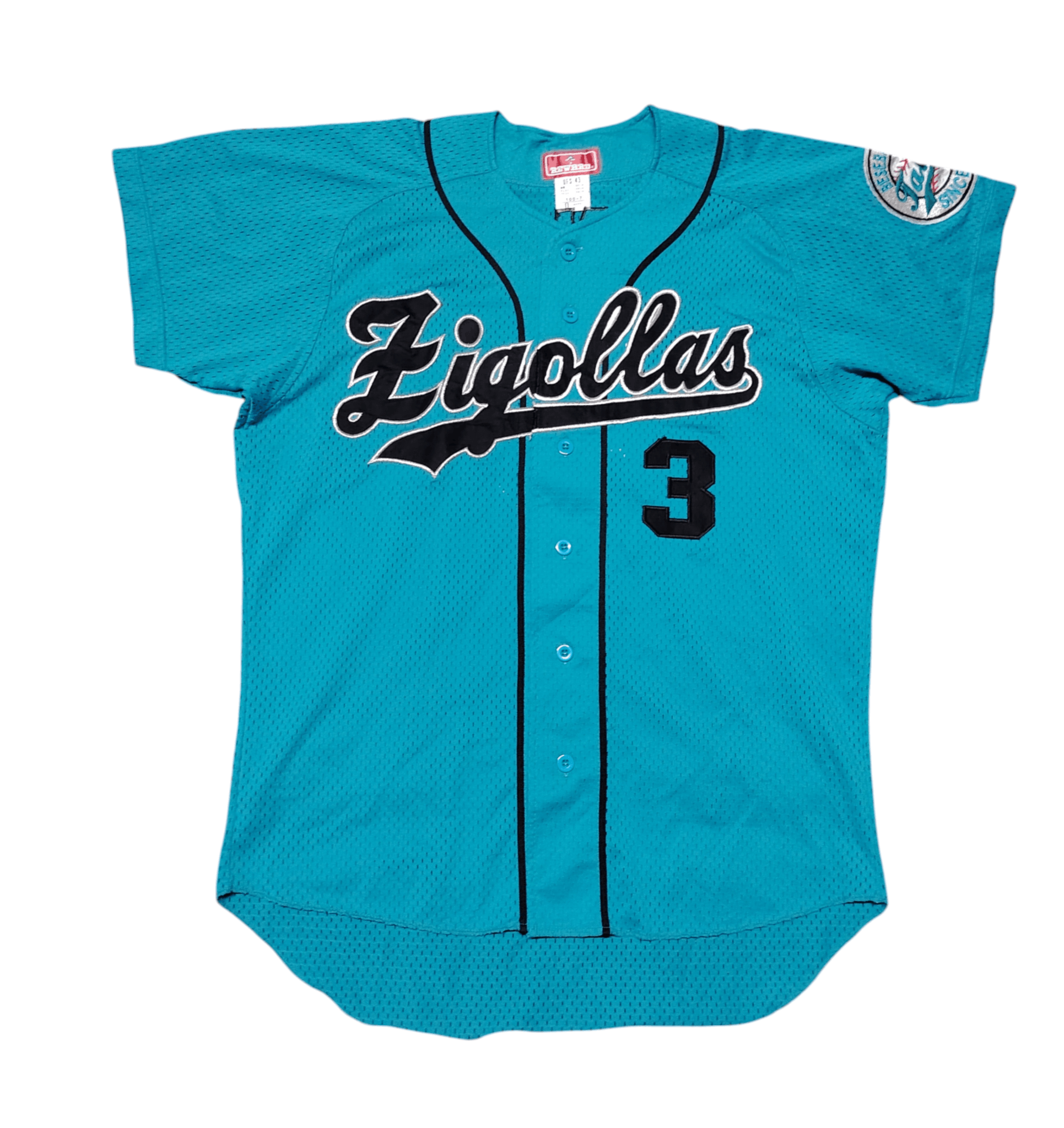Japanese Brand Reward baseball jersey Size US L / EU 52-54 / 3 - 3 Thumbnail