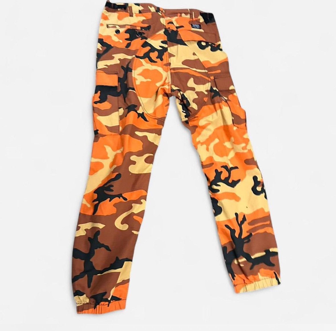 Supreme 2014 Supreme orange camo cargo pants Size US 32 / EU 48 - 2 Thumbnail