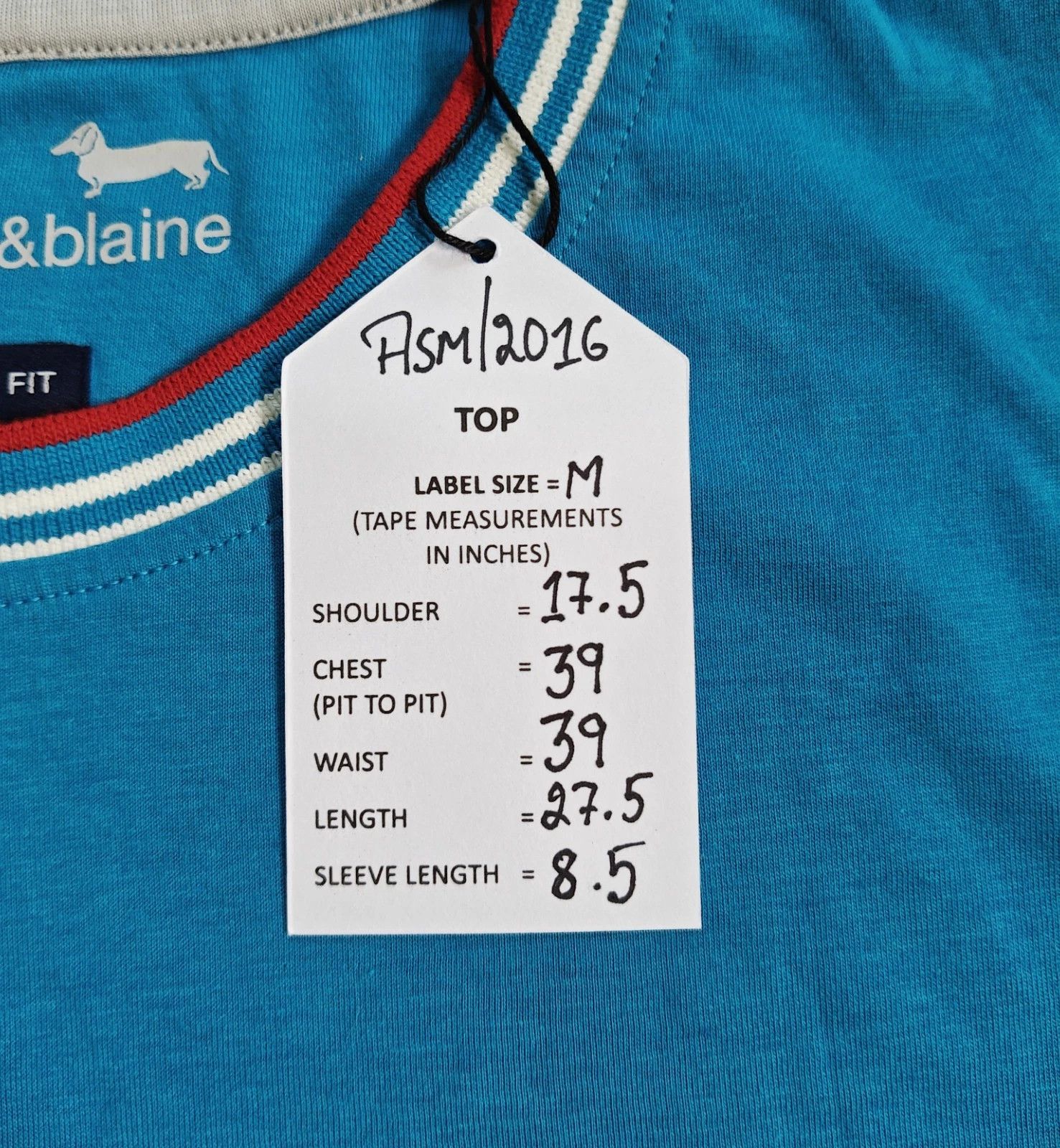Harmont & Blaine Harmont & Blaine Shortsleeves Crew Neck ASM/2016 Size US M / EU 48-50 / 2 - 6 Thumbnail